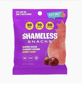 Shameless Gummies - Super Sour Cherry Bombs