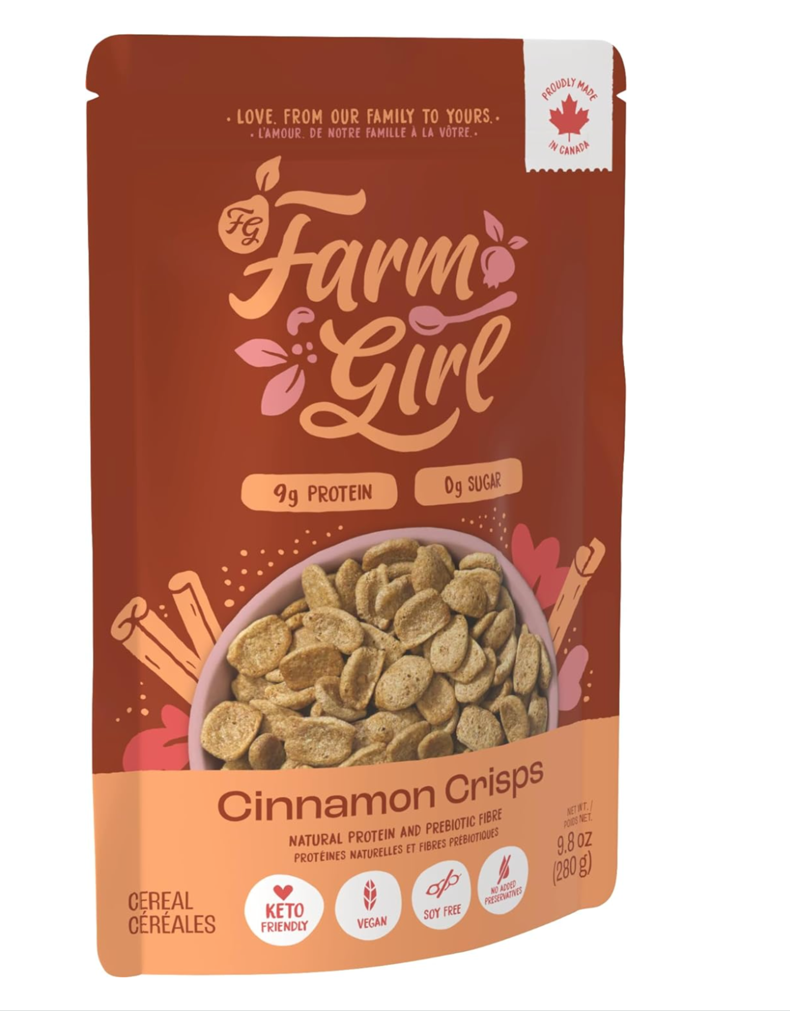 Farm Girl Farm Girl Cereal Cinnamon Crisps