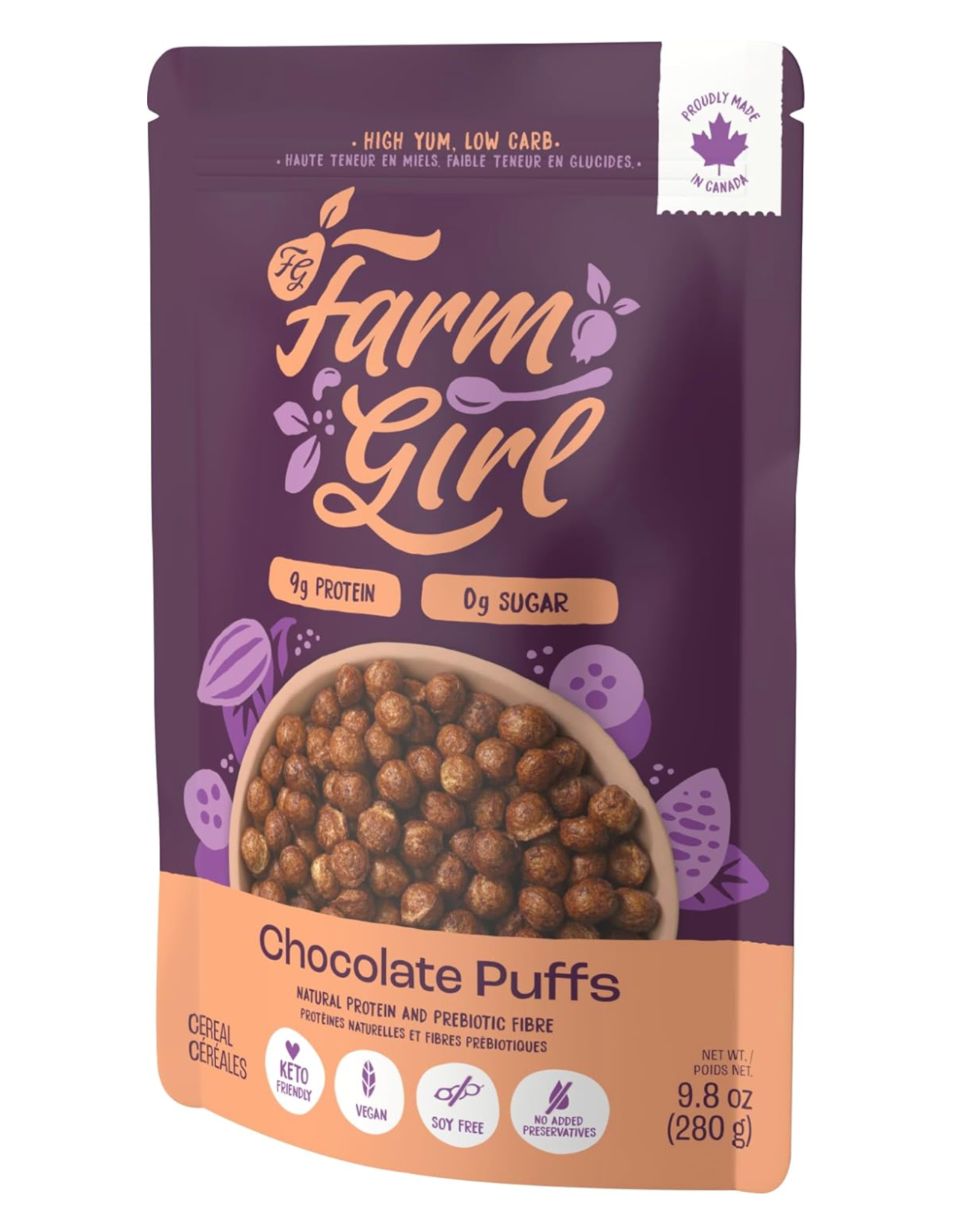 Farm Girl Farm Girl Cereal Chocolate Puffs