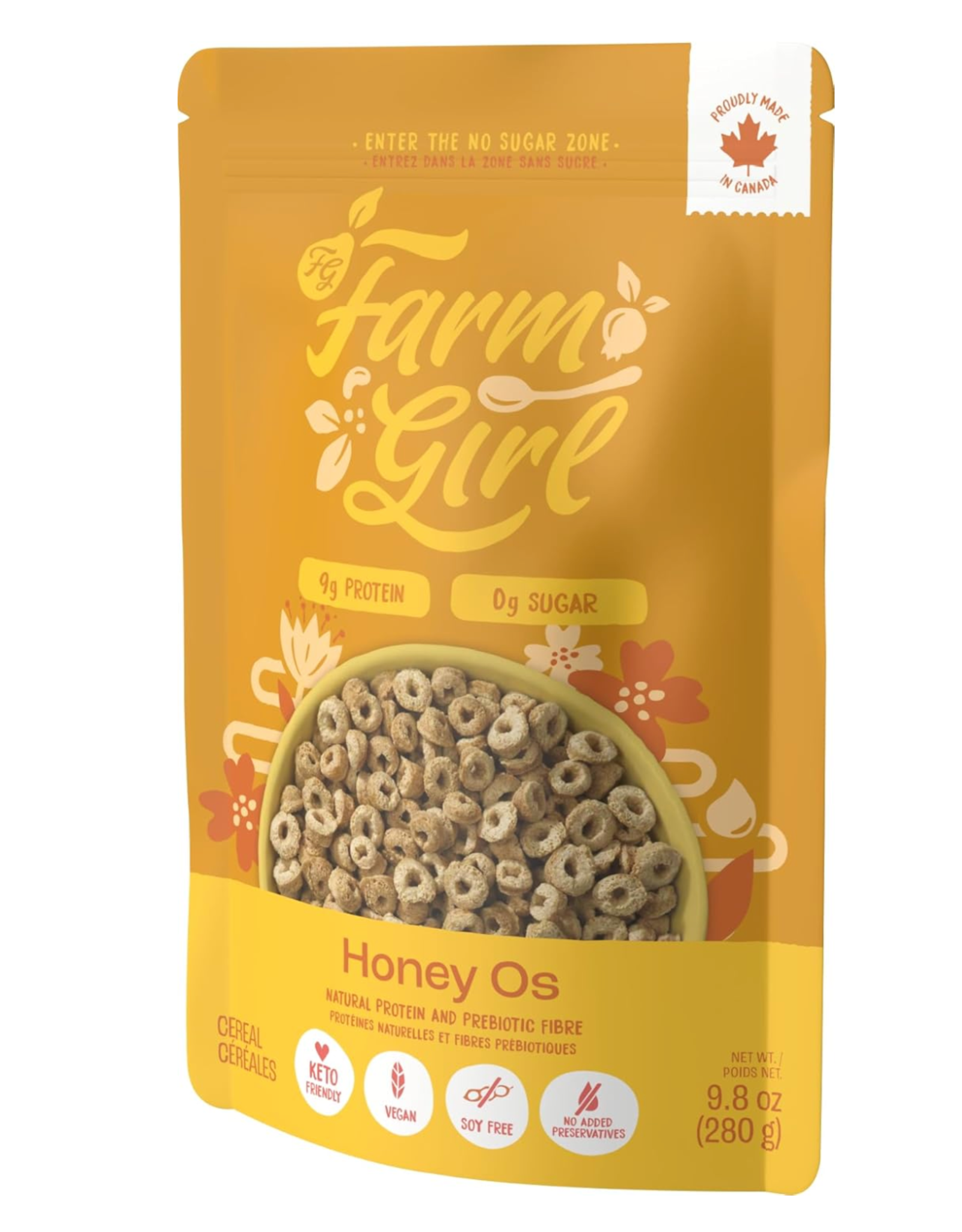 Farm Girl Farm Girl Cereal Honey Nut O's