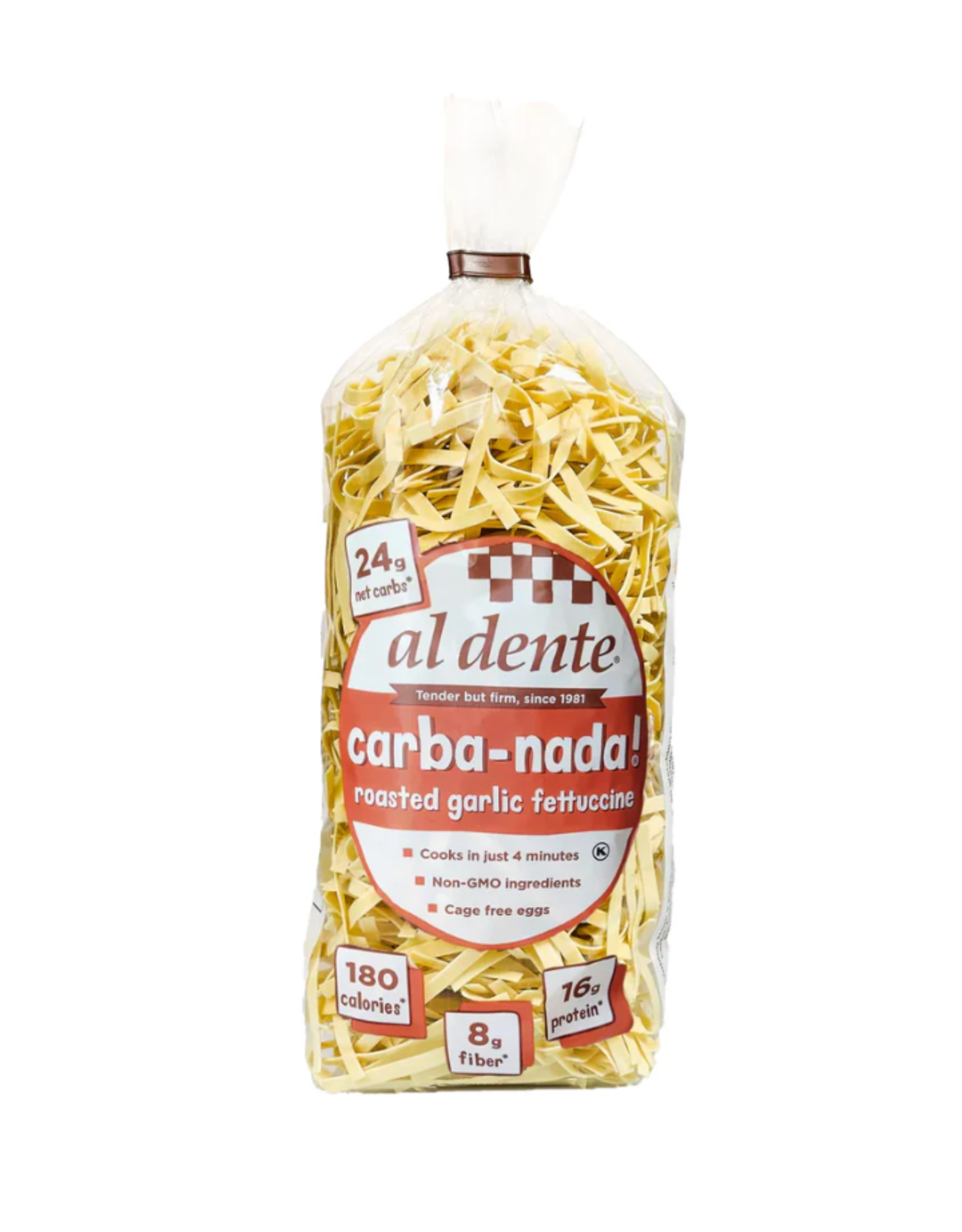 Al CarbaNada Roasted Garlic Fettuccine Noodles