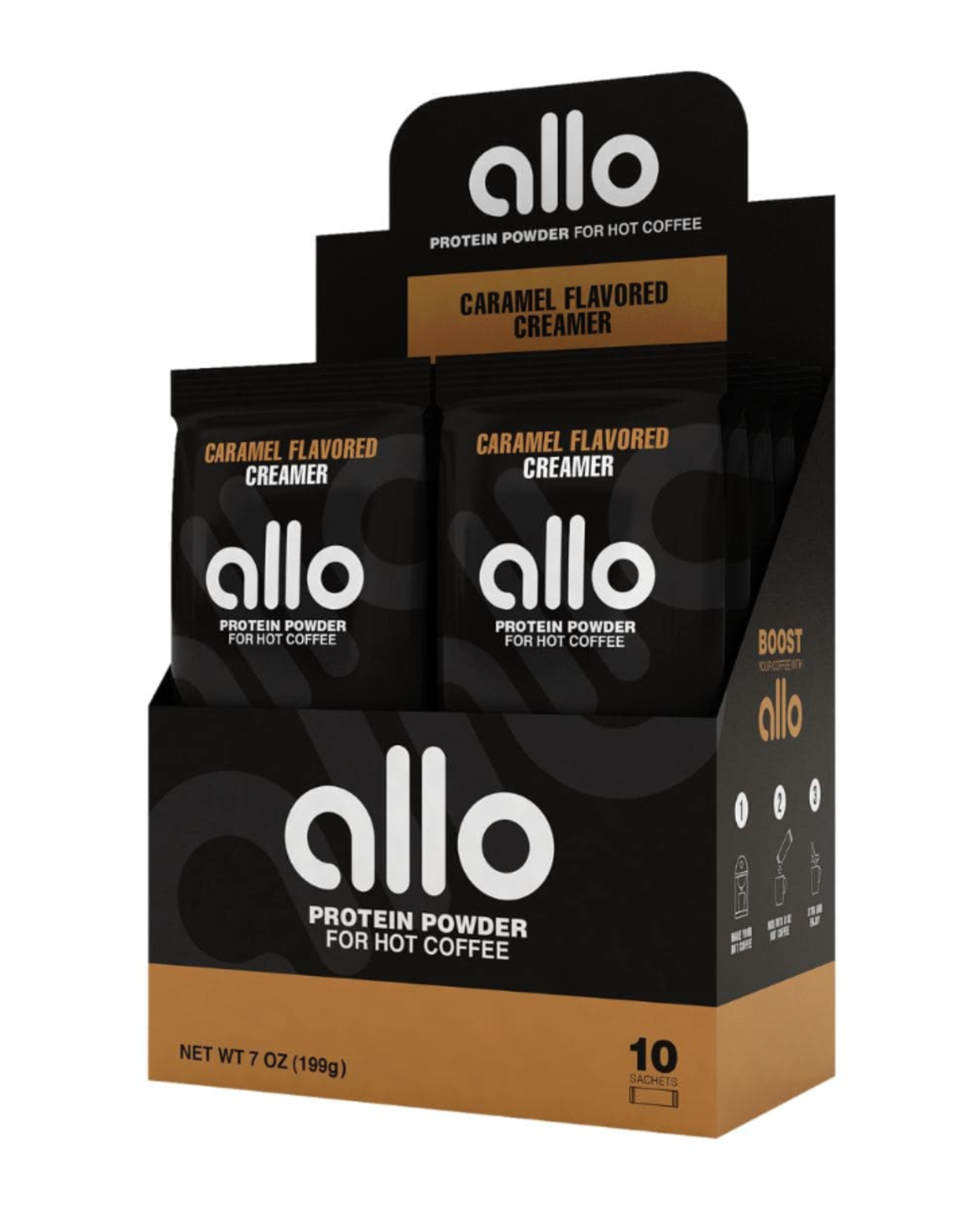 ALLO Protein Powder Creamer Caramel 10pk