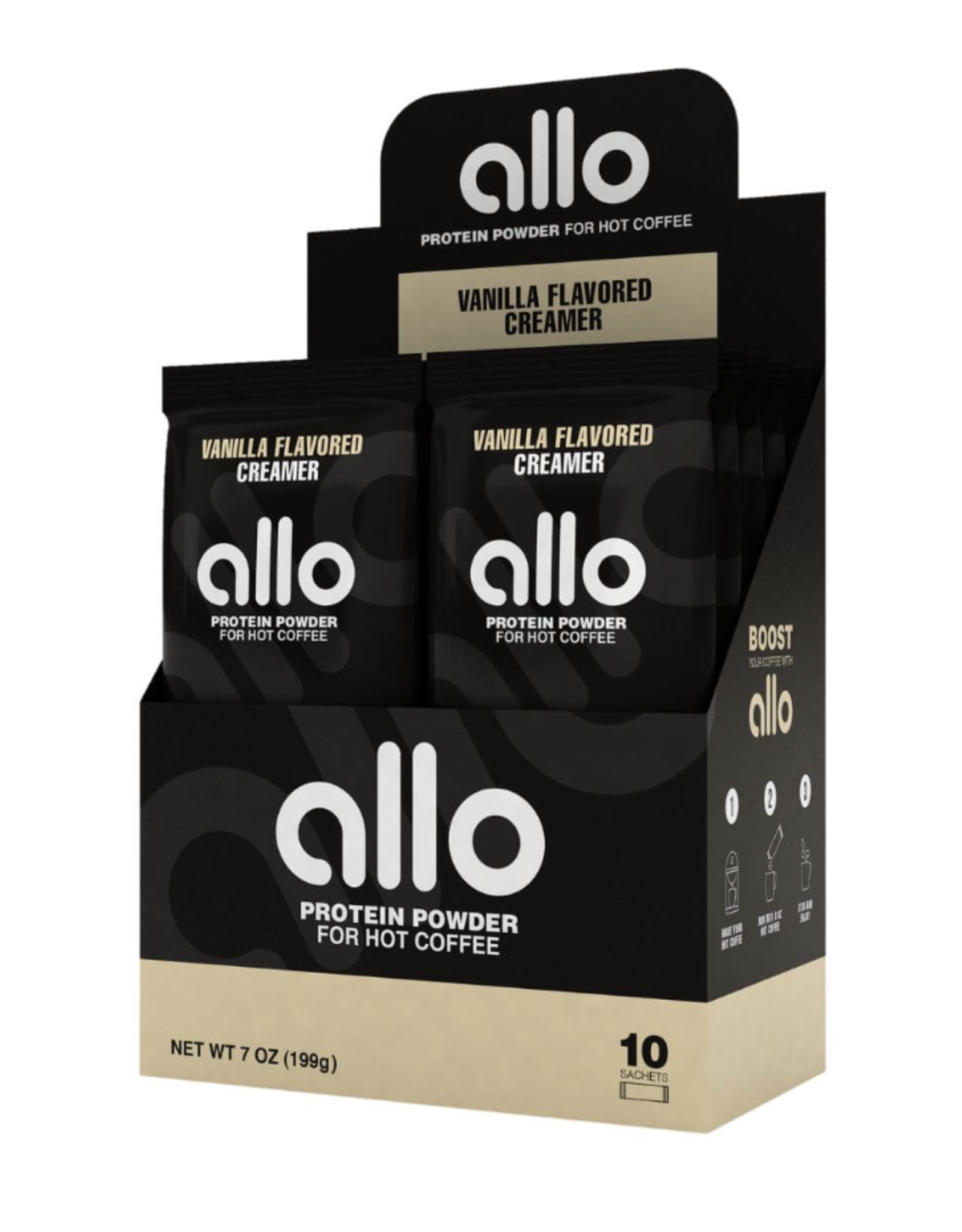 ALLO Protein Powder Creamer Vanilla 10pk
