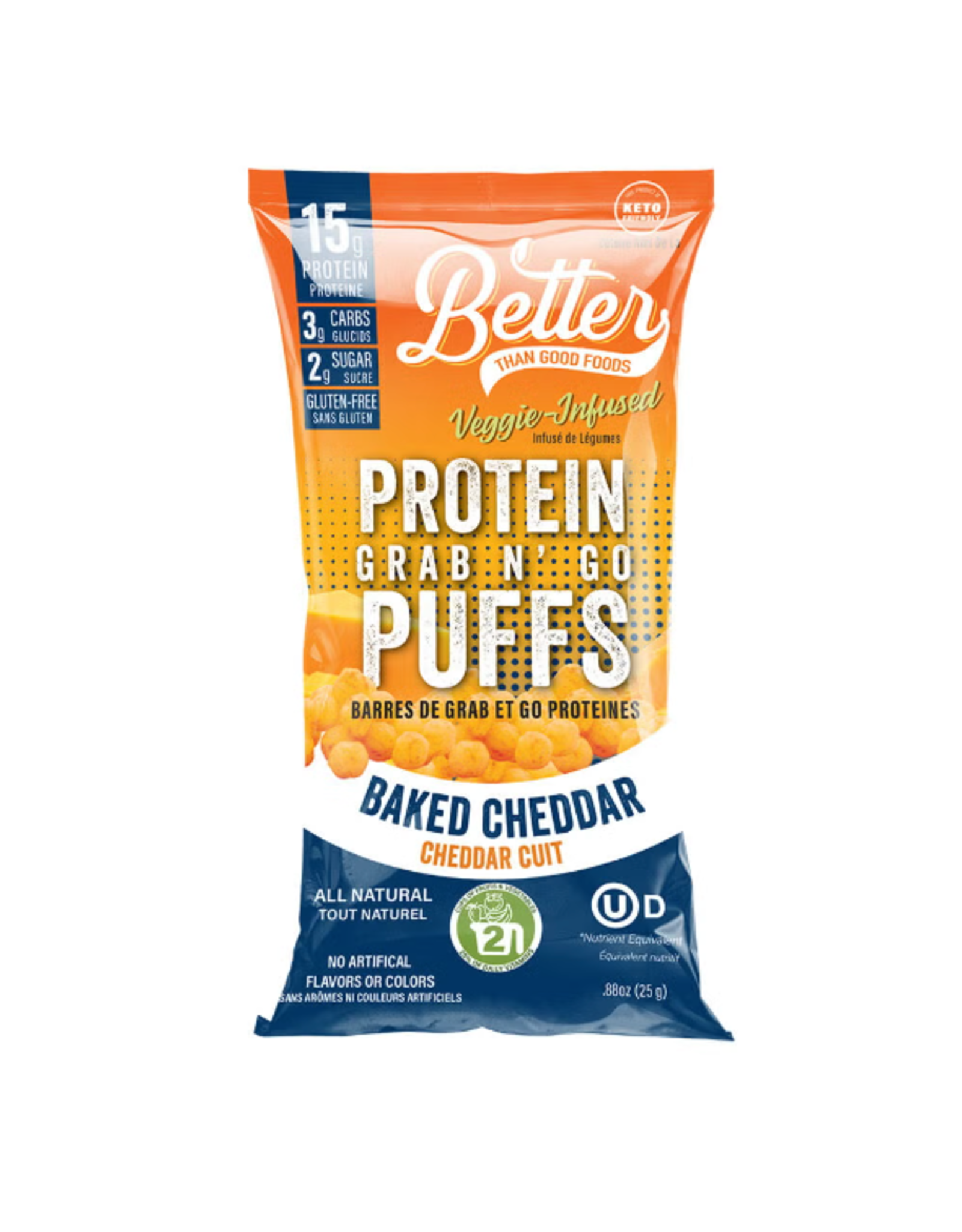 Better than Good Better Than Good Puffs Baked Cheddar 25g
