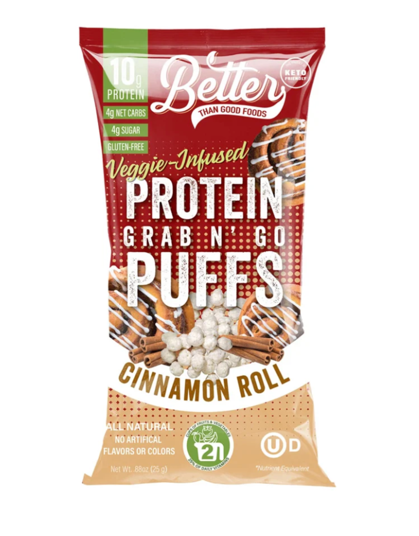 Better than Good Better Than Good Puffs Cinnamon Roll 30g