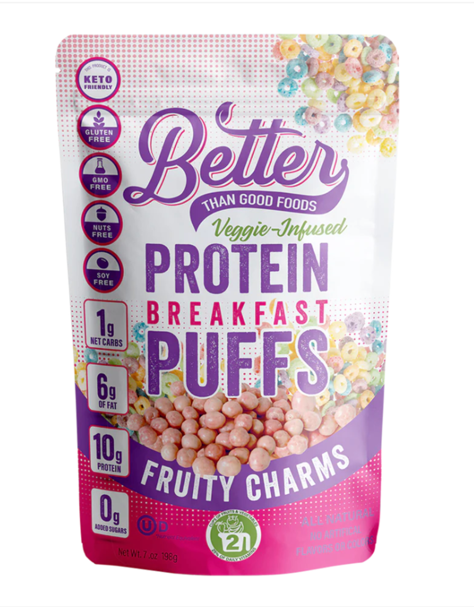 Better than Good Better Than Good Puffs Fruity Charms 170g