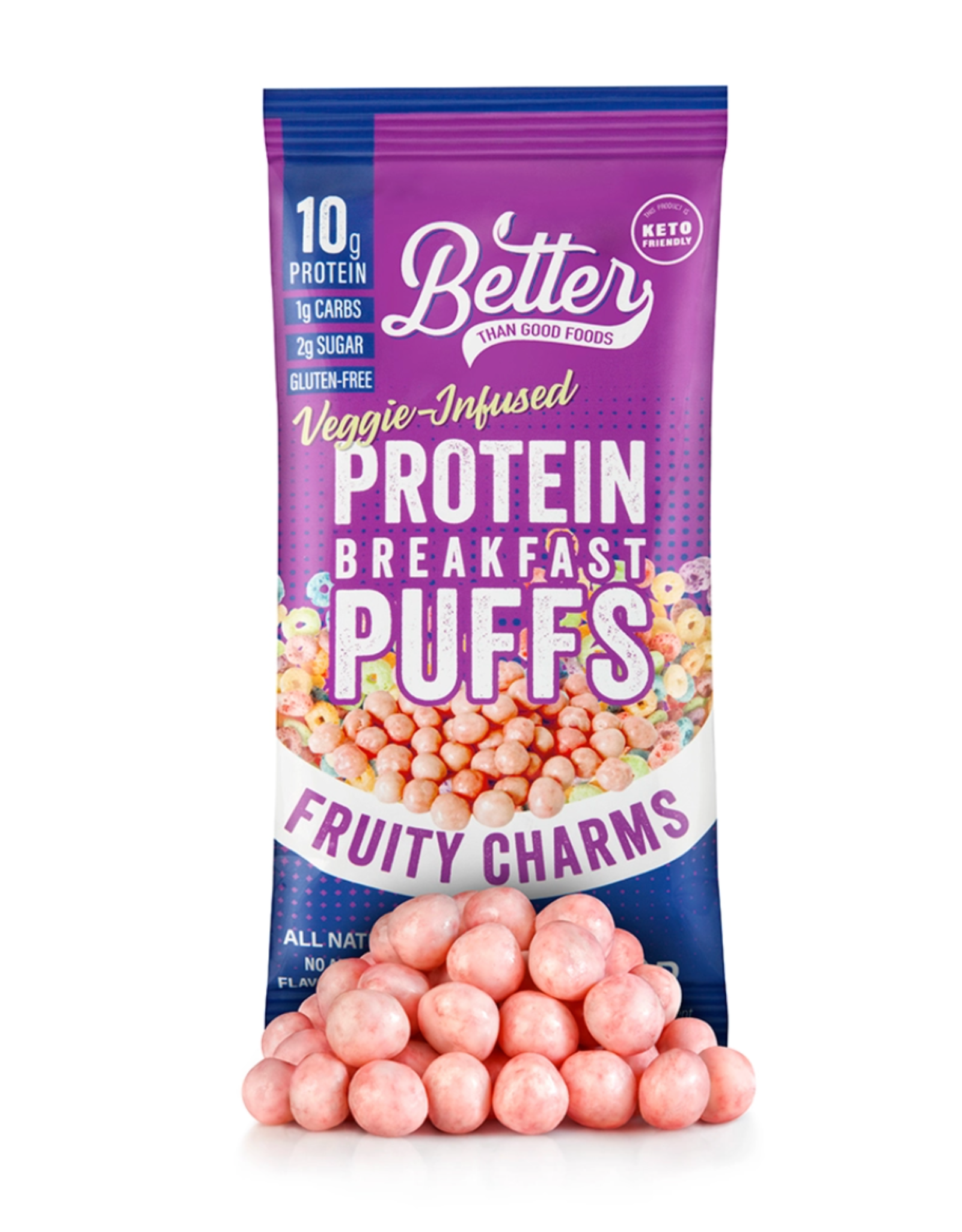 Better than Good Better Than Good Puffs Fruity Charms 25g