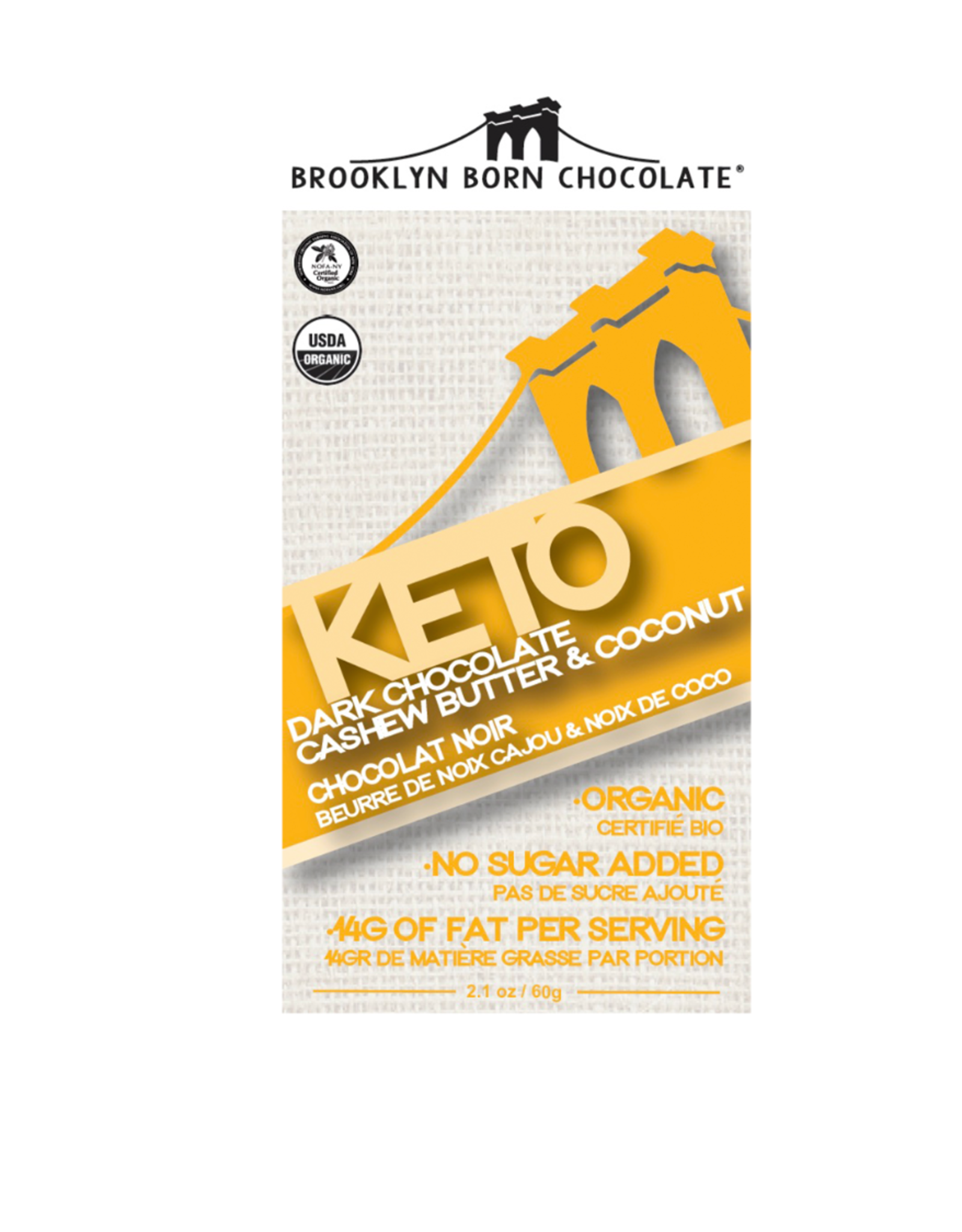Brooklyn Cashew Coconut Keto Bar