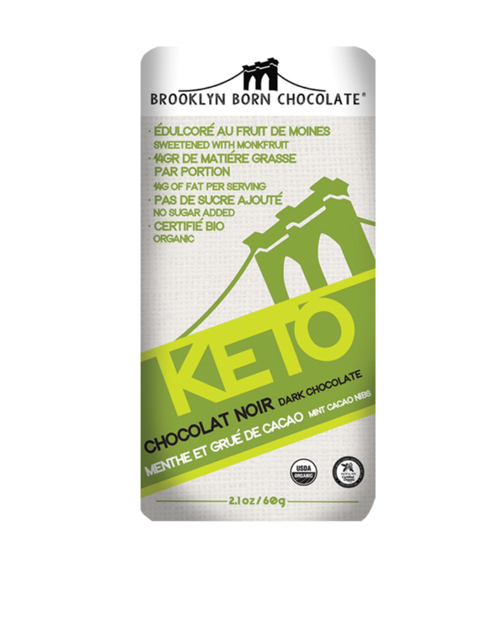 Brooklyn Choc Mint Keto Bar
