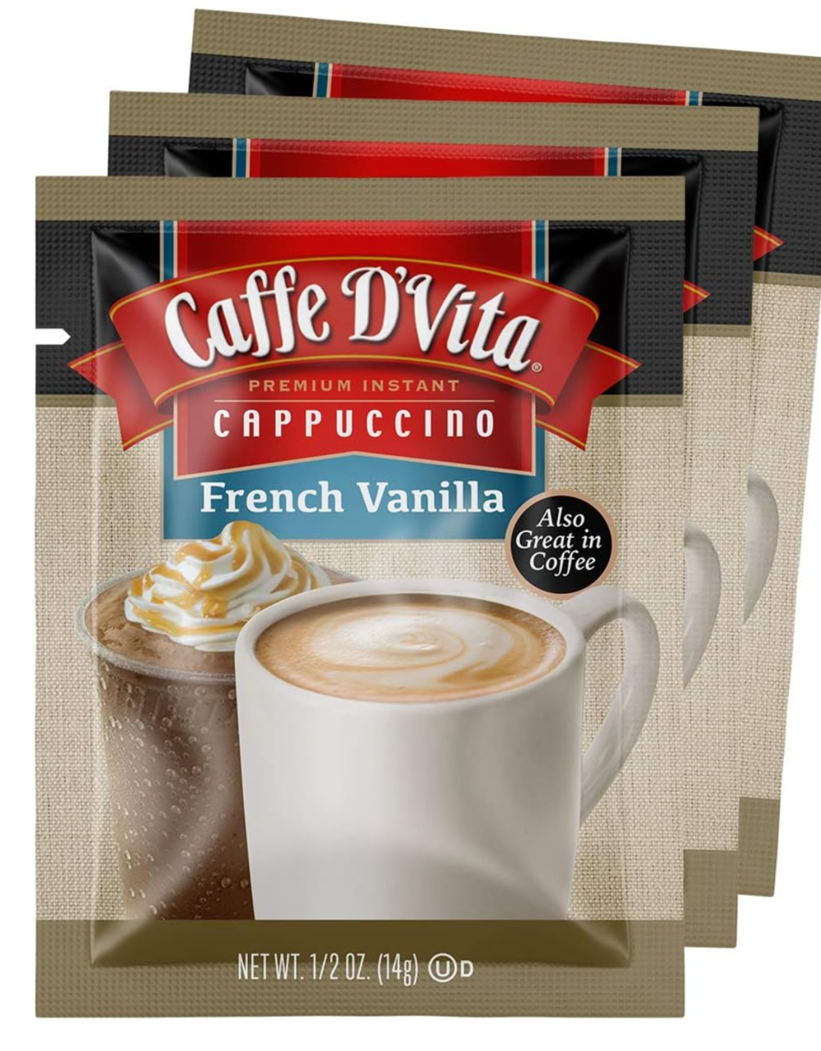 Cafe D'Vita Fr.Vanilla Cappuccino (singles)