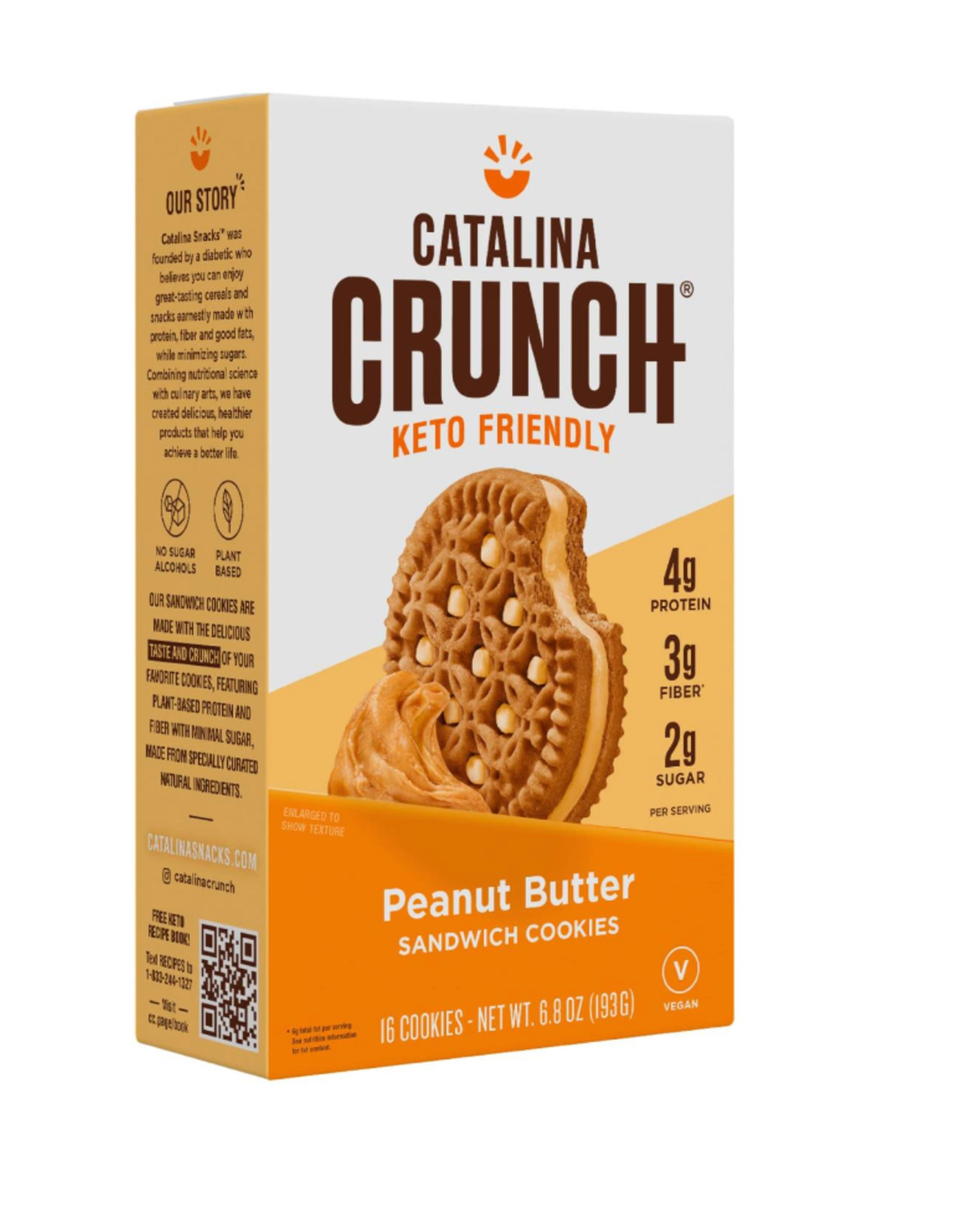 Catalina Crunch Catalina Crunch Sandwich Cookies Peanut Butter
