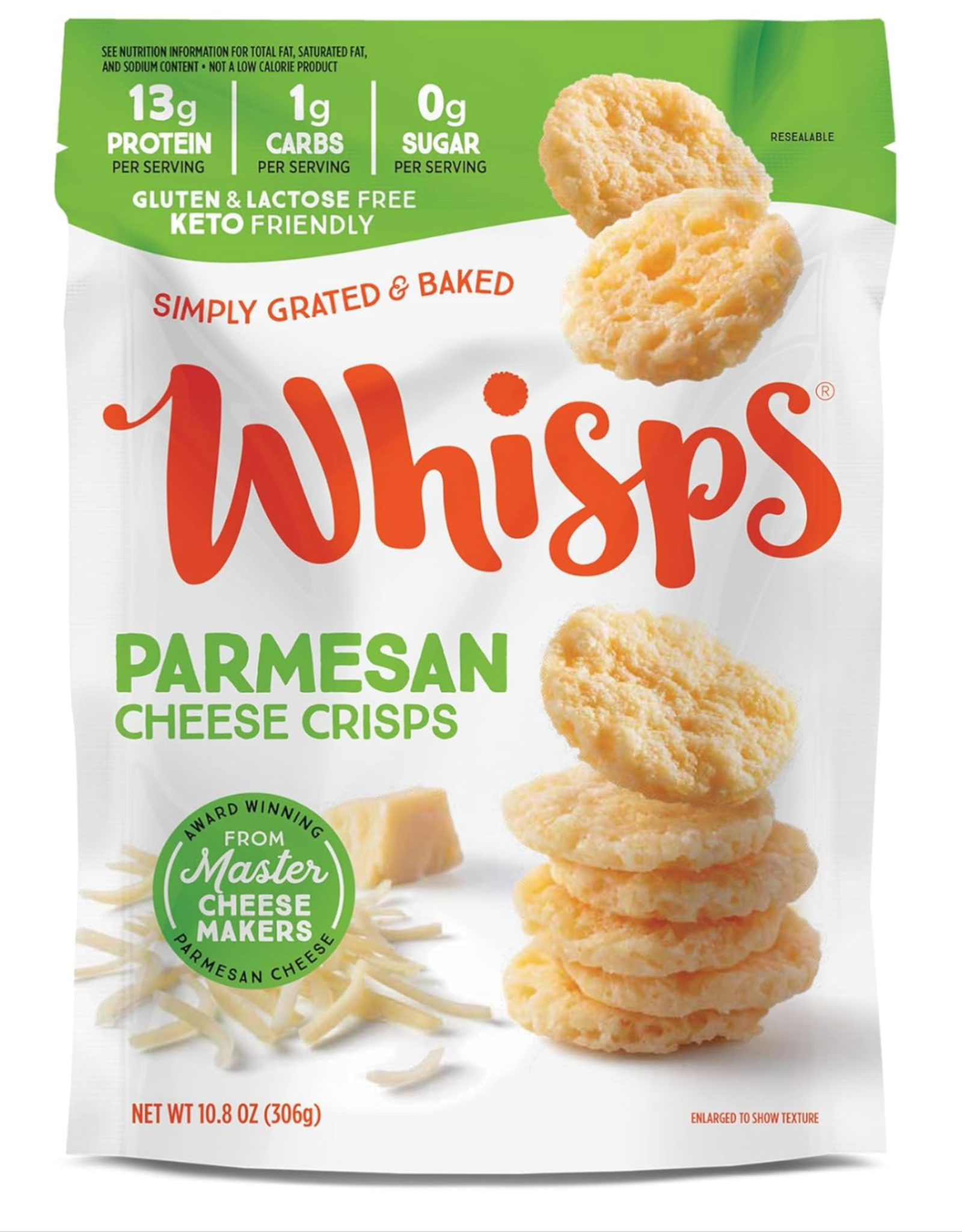 Cello Whisps Parmesan Cheese