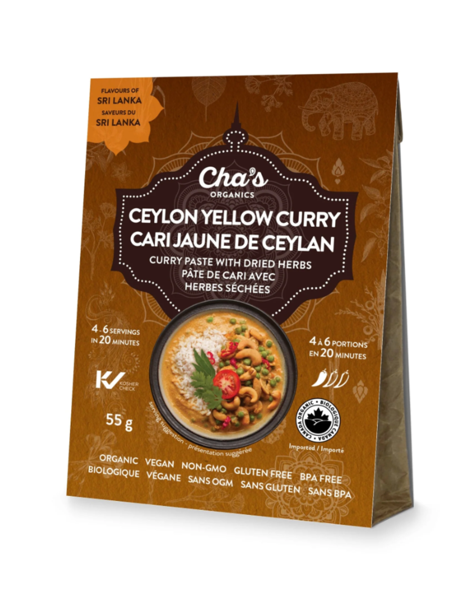 Cha's Curry Ceylon Yellow