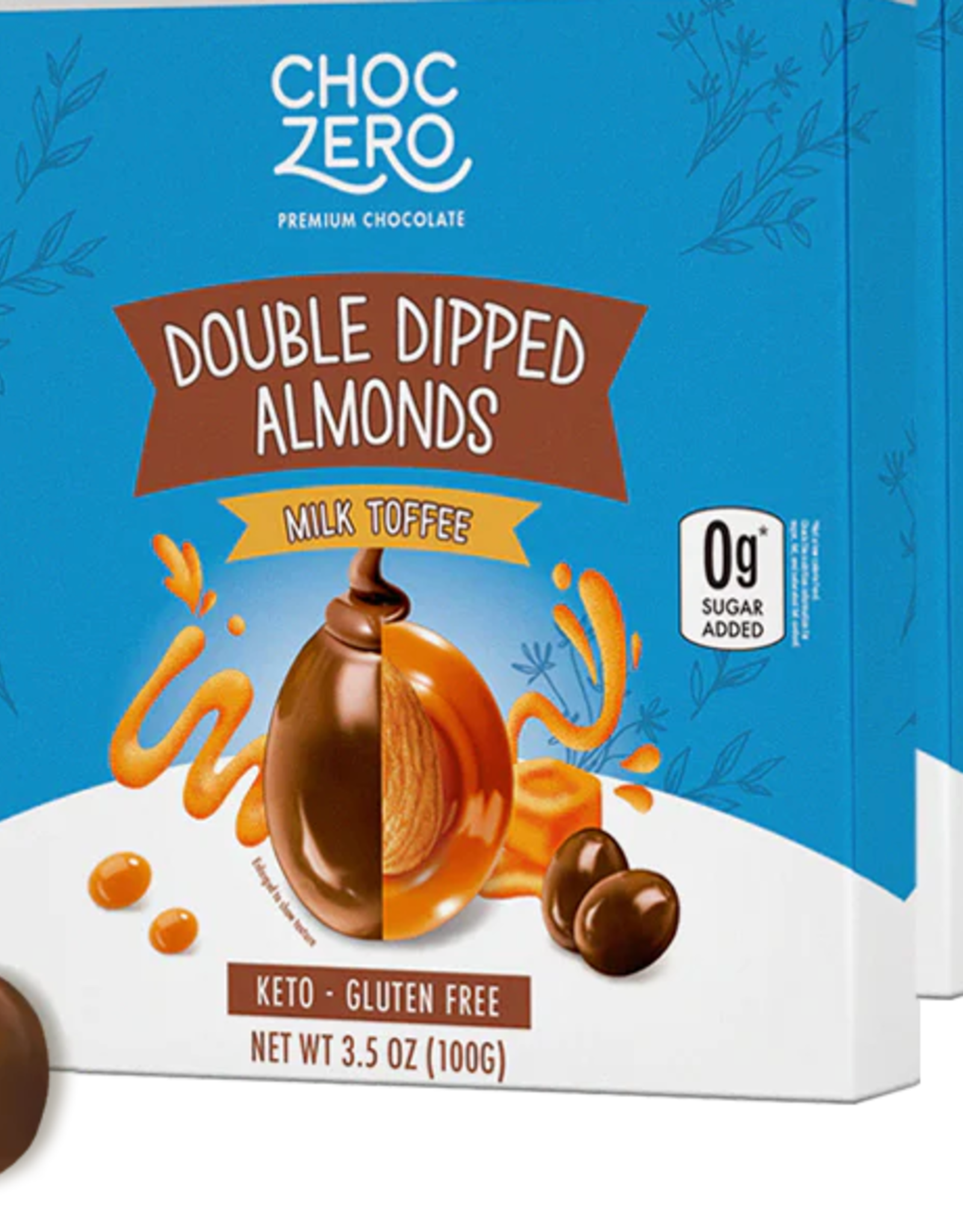 Choc Zero ChocZero Double Dipped Almonds - Toffee