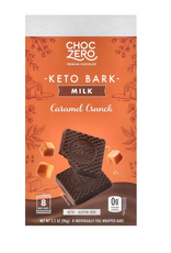Choc Zero ChocZero Keto Bark MILK Caramel Crunch