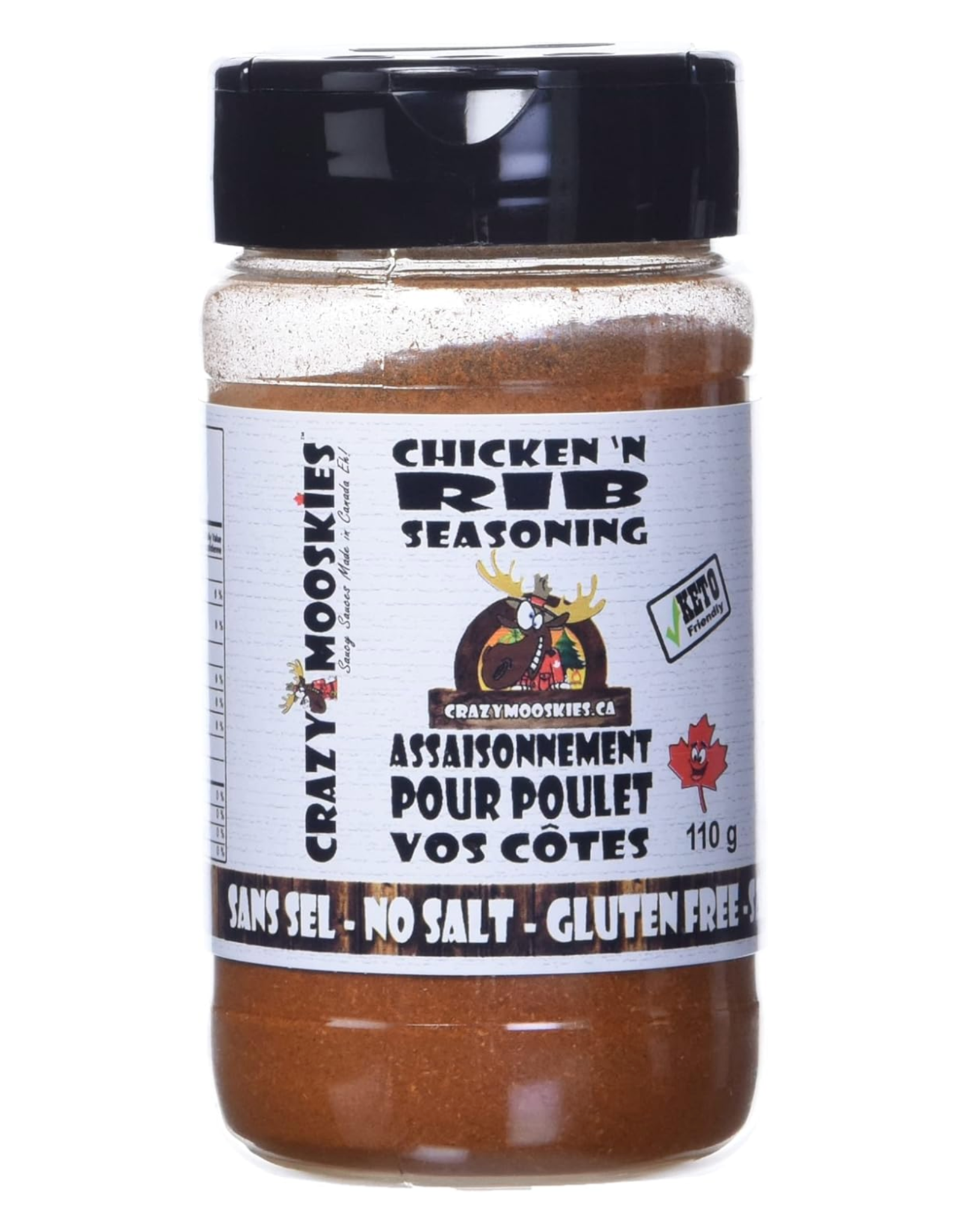 Crazy Mooskies Chicken'N Rib Seasoning