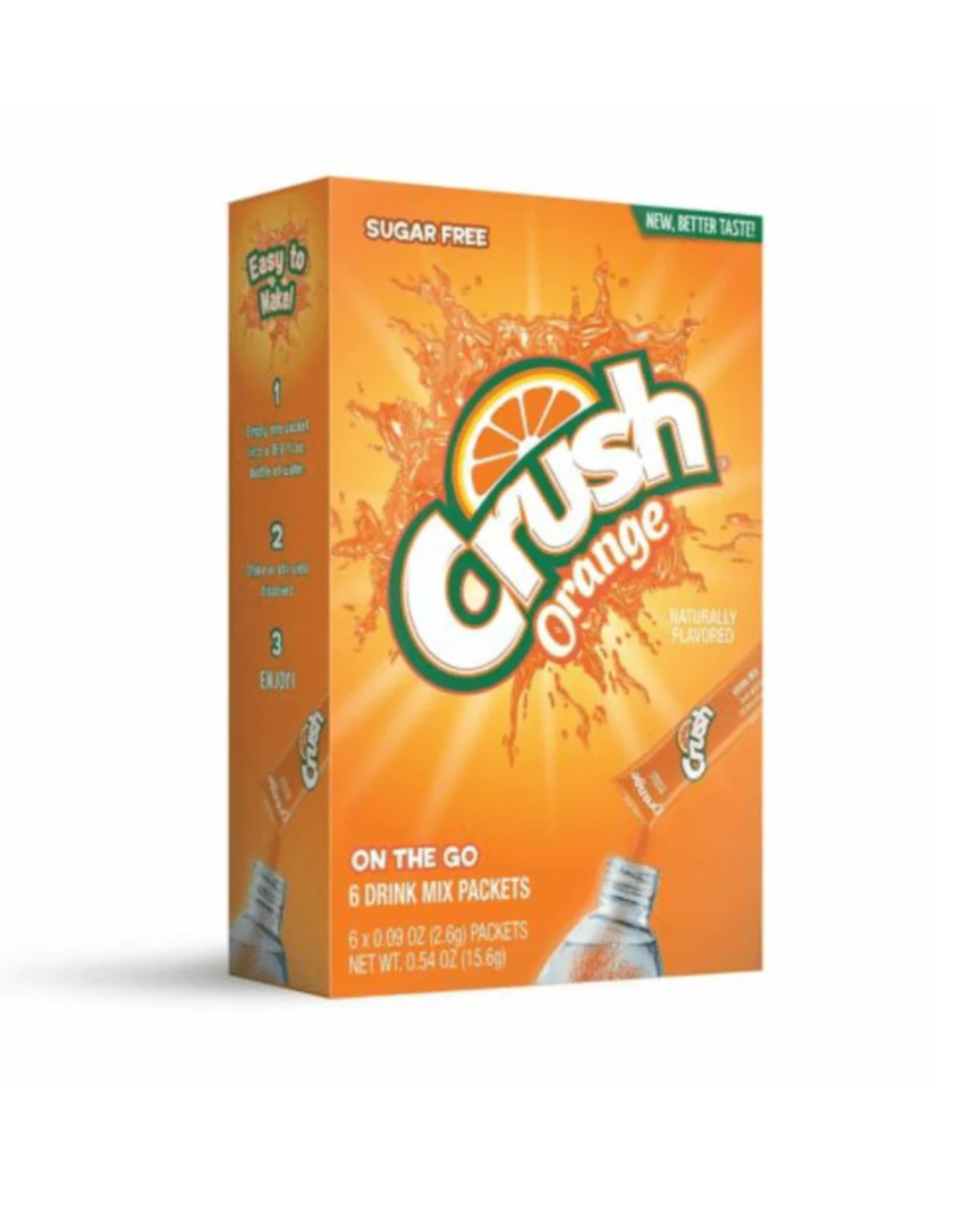 Crush Orange Drink Mix 6 pk
