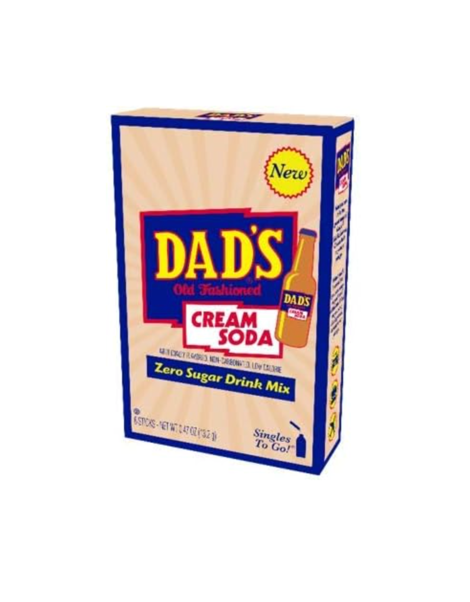 Dad's Cream Soda Drink Mix 6 pk