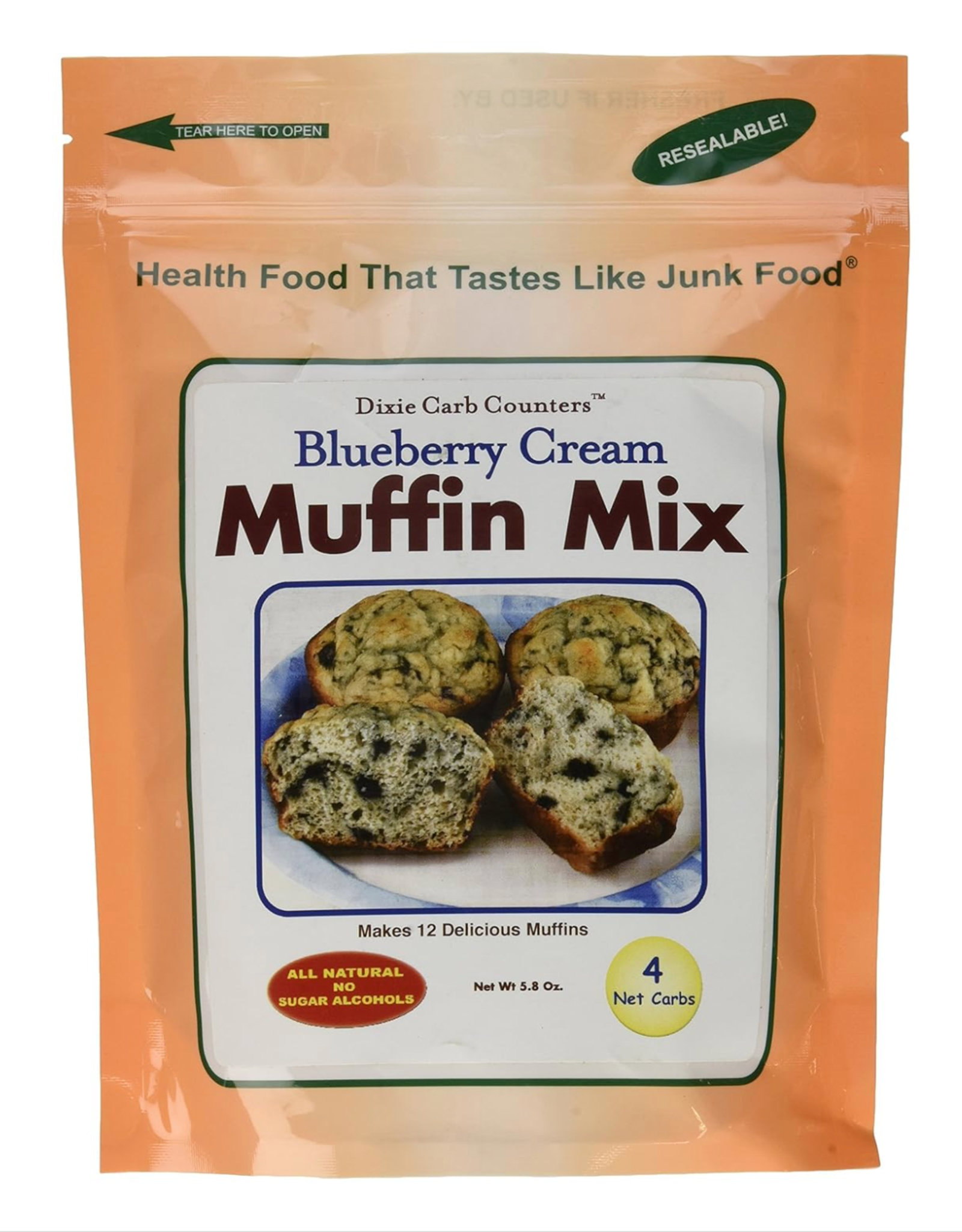 Dixie Carb Counters Muffin Blueberry