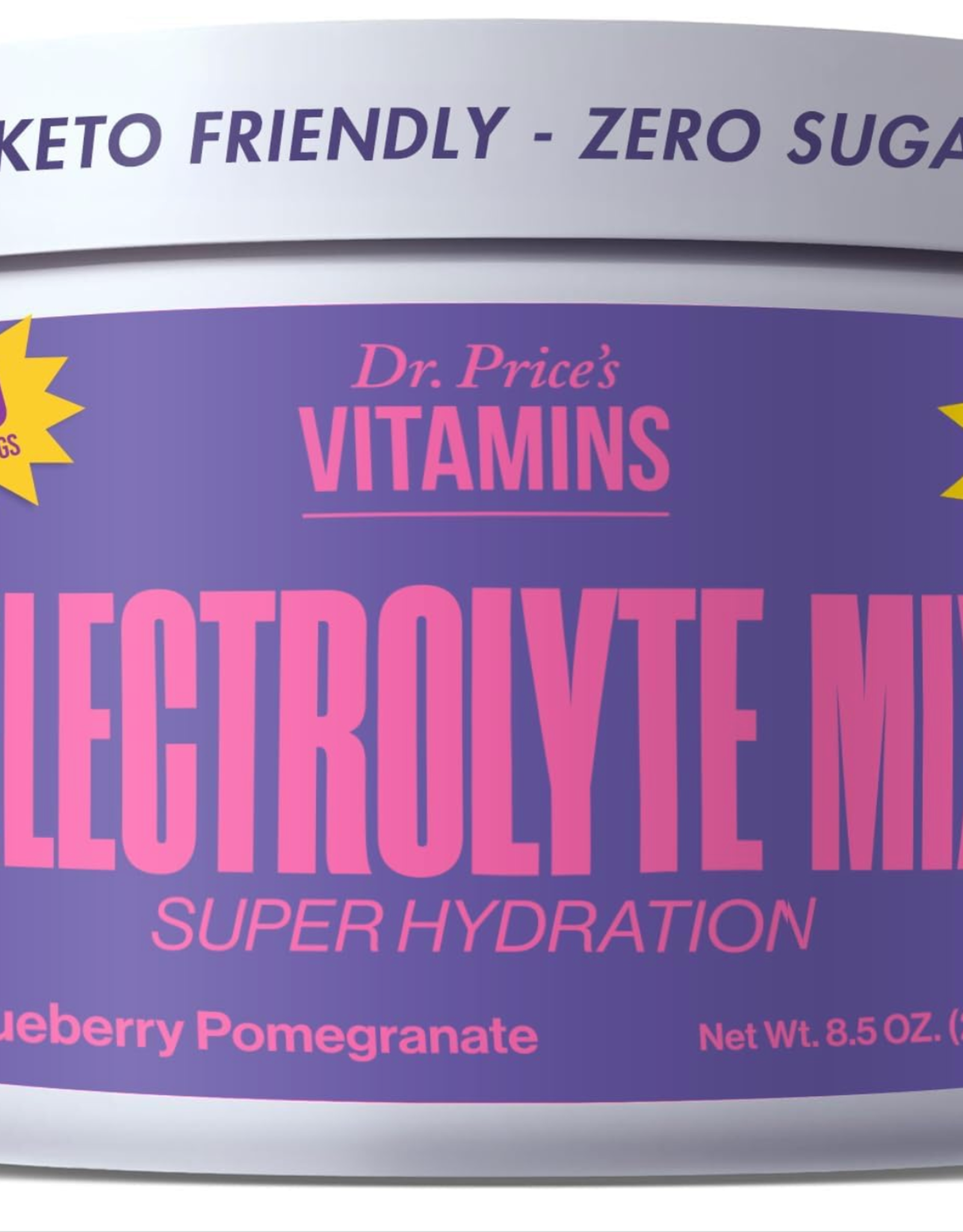 Dr. Price Electrolytes Blueberry-Pom Tub 90 servings