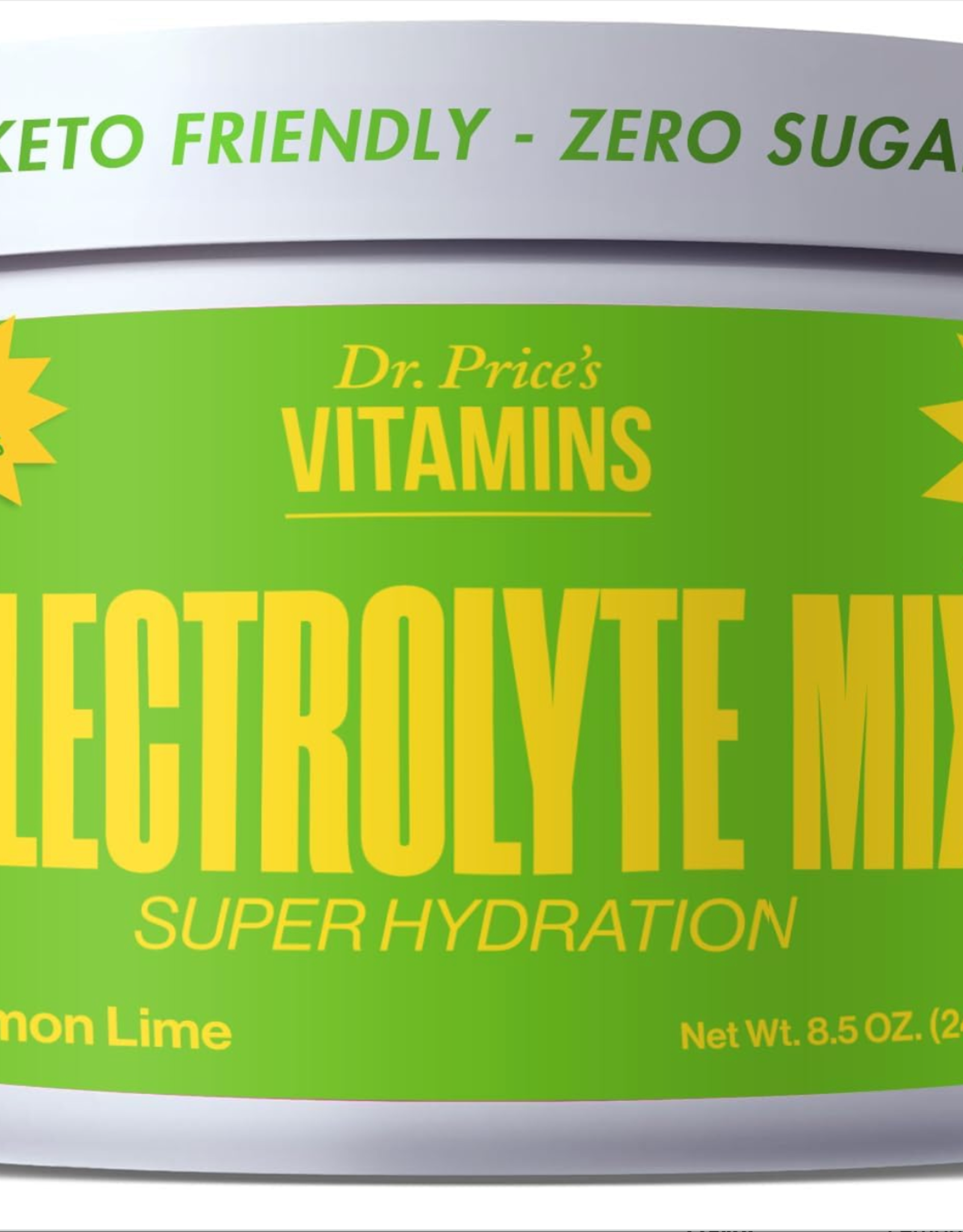Dr. Price Electrolytes Lemon Lime Tub 90 servings