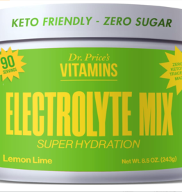 Dr. Price Electrolytes Lemon Lime Tub 90 servings