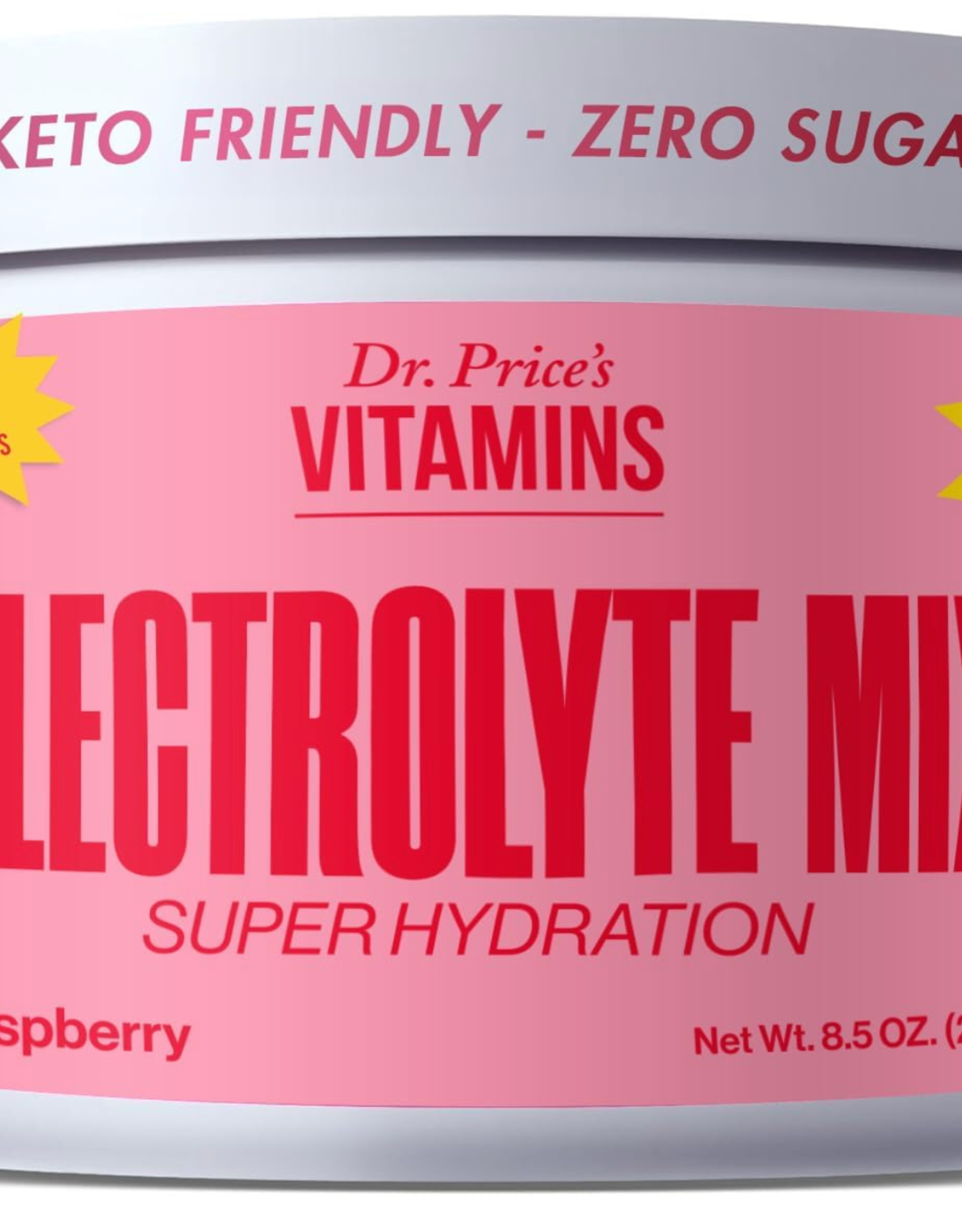 Dr. Price Electrolytes Raspberry Tub 90 servings