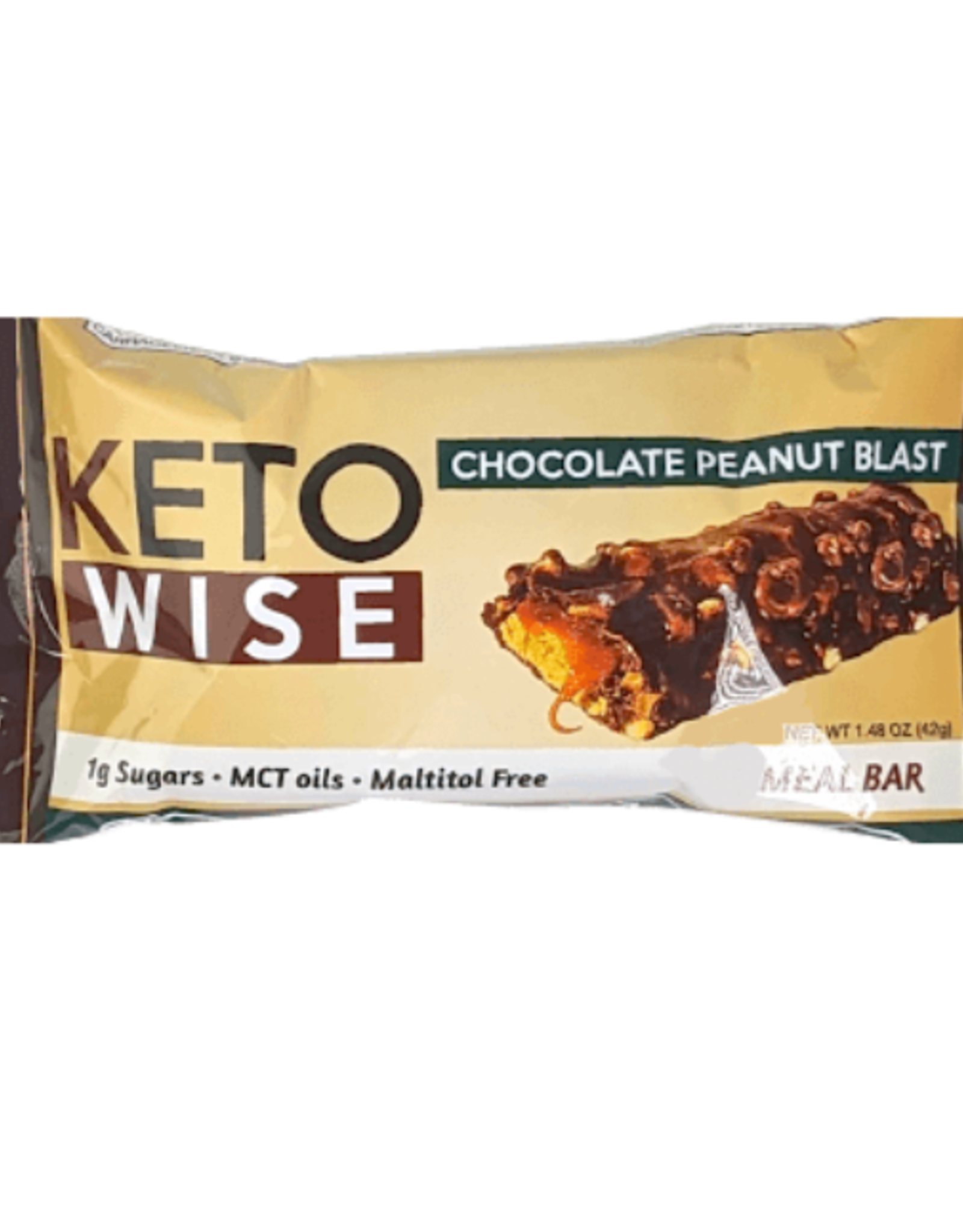 Keto Wise Meal Bar Peanut 60g chocorite