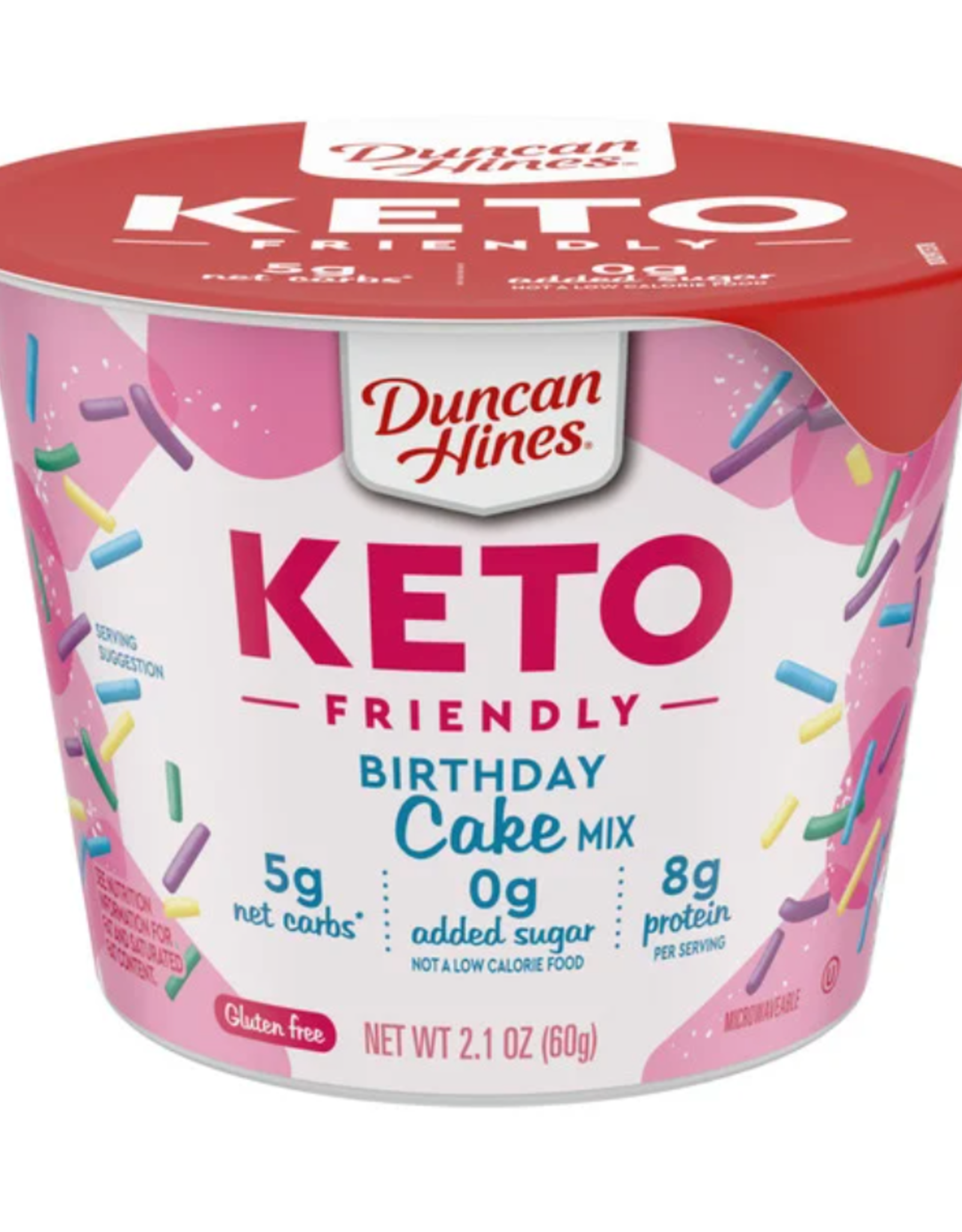 Duncan Hines Keto Birthday Cake Cup