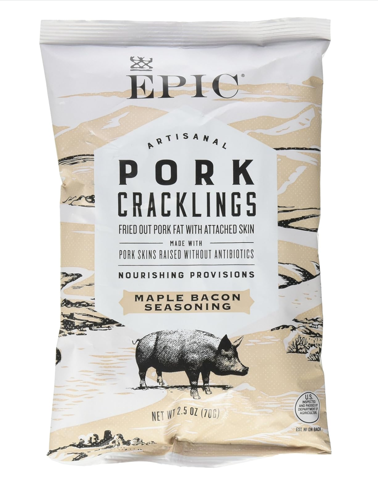 Epic Pork Cracklings Maple Bacon