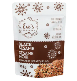 Eve's Black Sesame cracker
