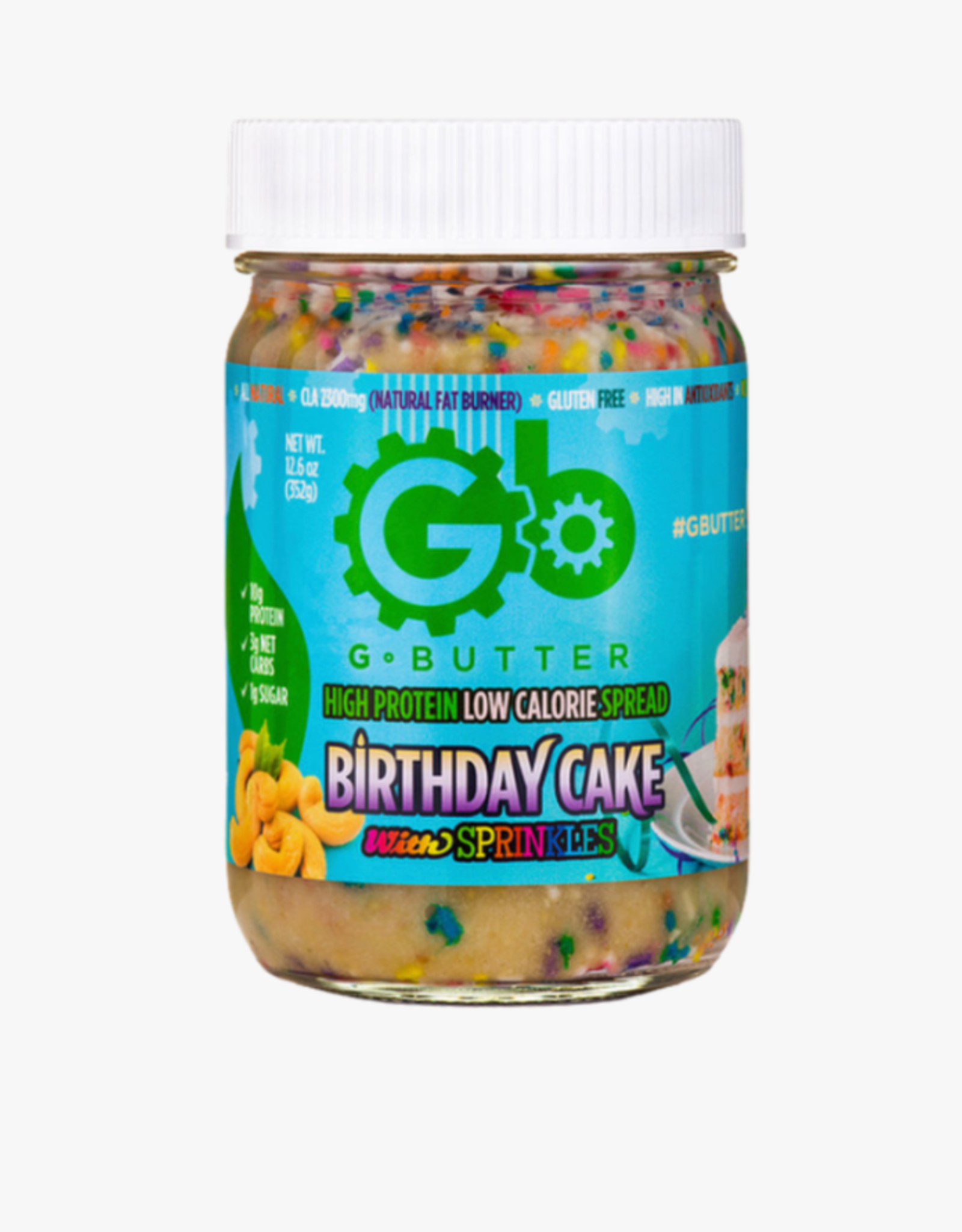 G Butter Birthday Cake