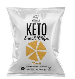 Genius Keto Chips Ranch