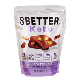 Go Better Keto Bark Milk Salted Almond
