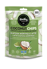 Healthy Crunch Matcha Coconut Chips