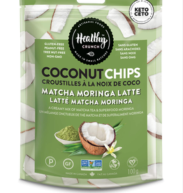 Healthy Crunch Matcha Coconut Chips