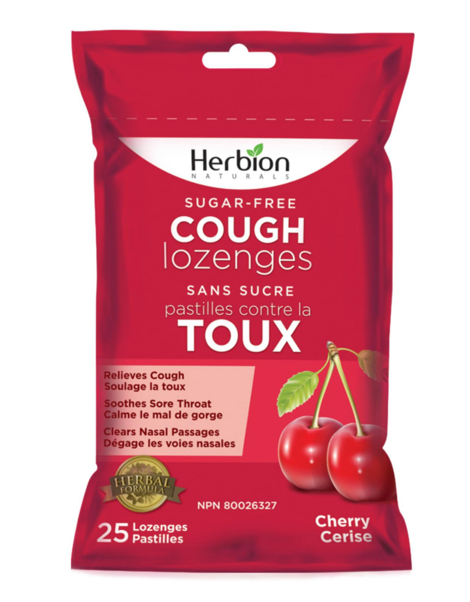 Herbion Herbion Naturals Cherry Cough Lozenges Bag