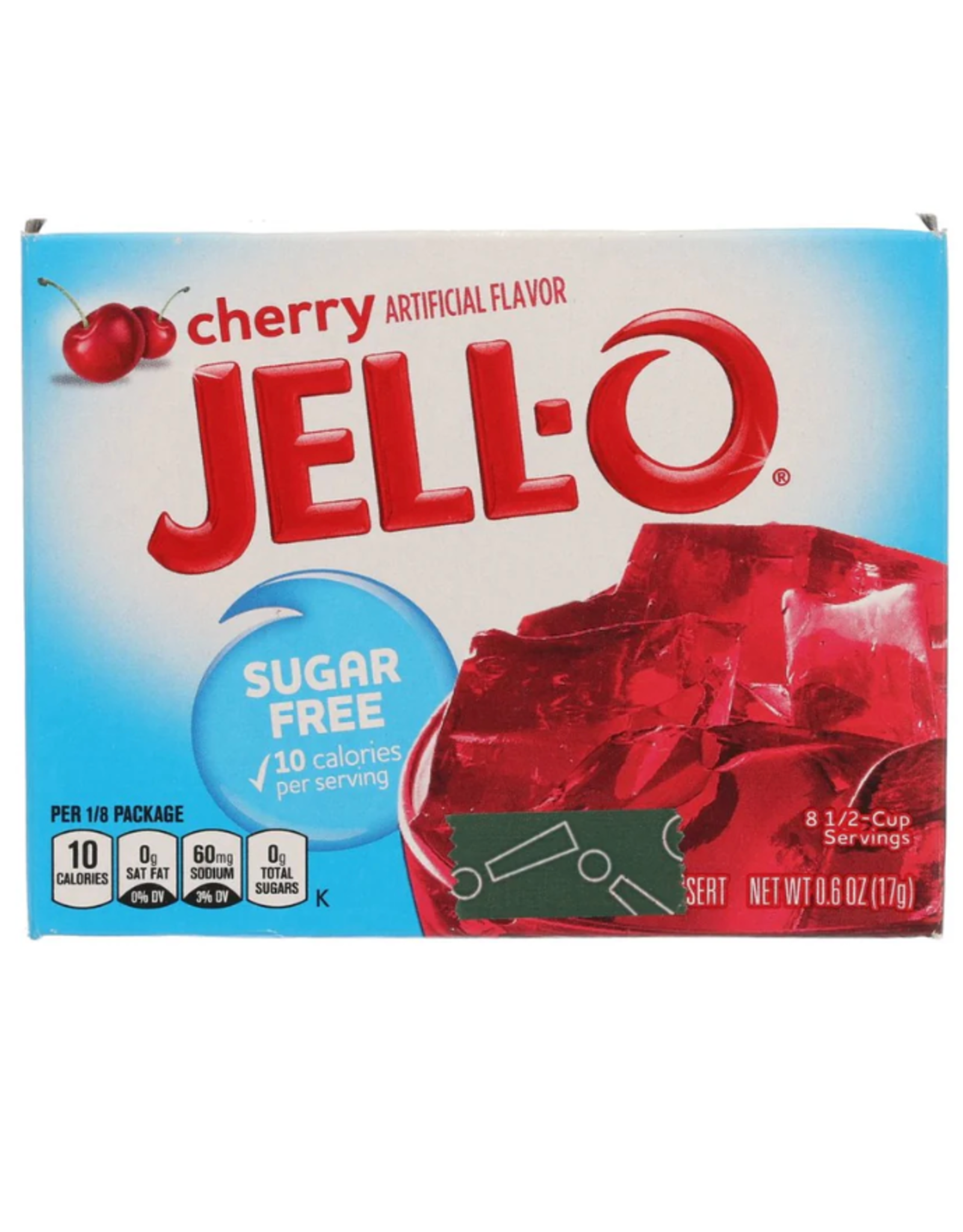 Jello Jello Gelatin Mix Cherry 17g