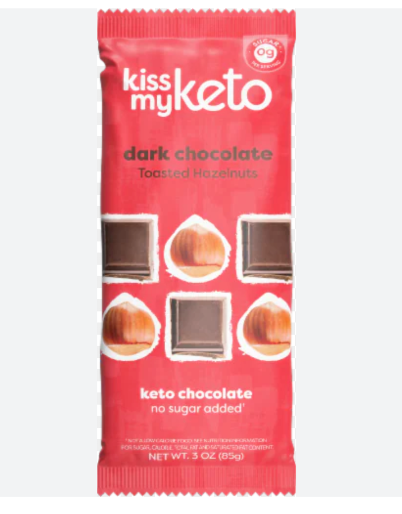 Kiss My Keto Kiss My Keto Choc Bar Hazelnut