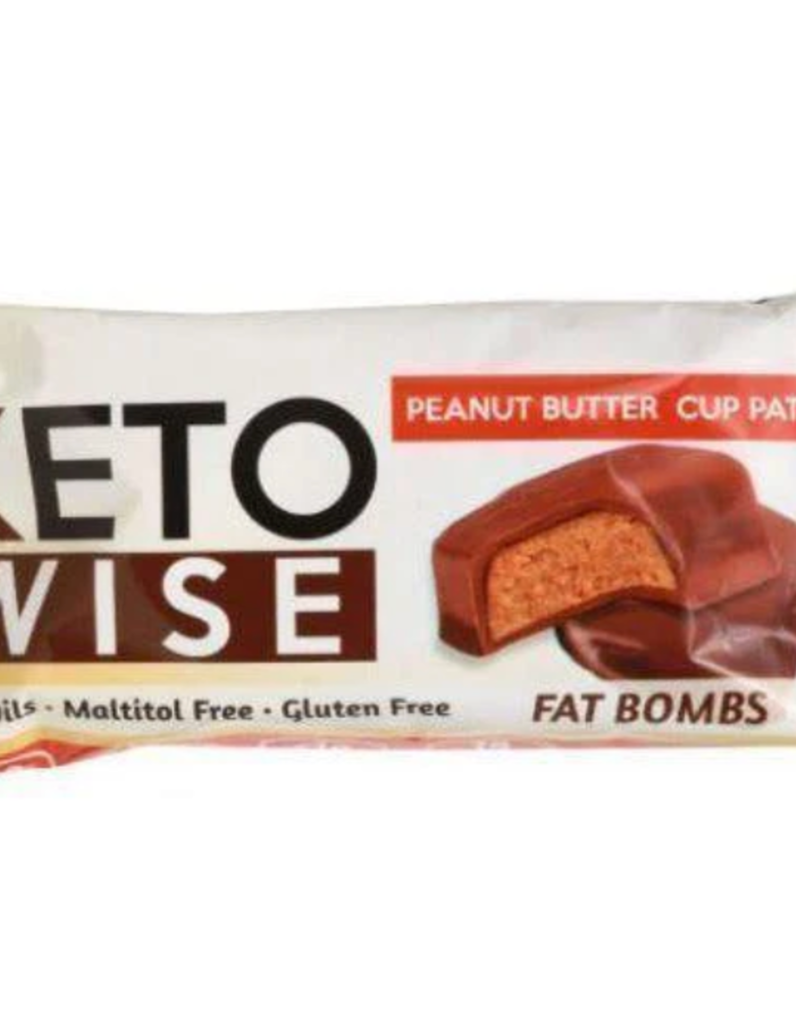Keto Wise Fat Bomb Bar PB Cup Patties