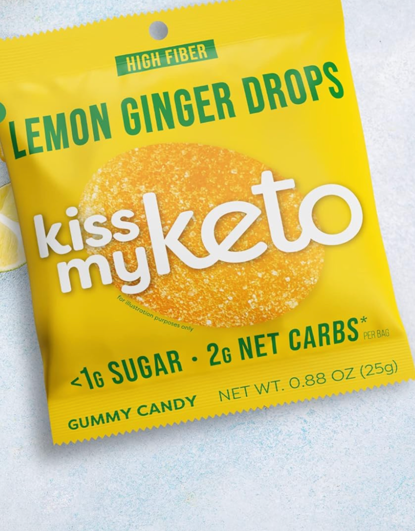 Kiss My Keto Kiss My Keto Gummies Lemon Ginger Drops
