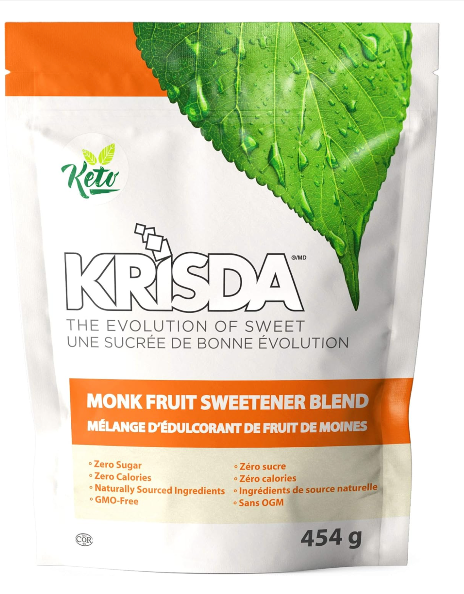 Krisda Monk Fruit Sweetener 454g bag