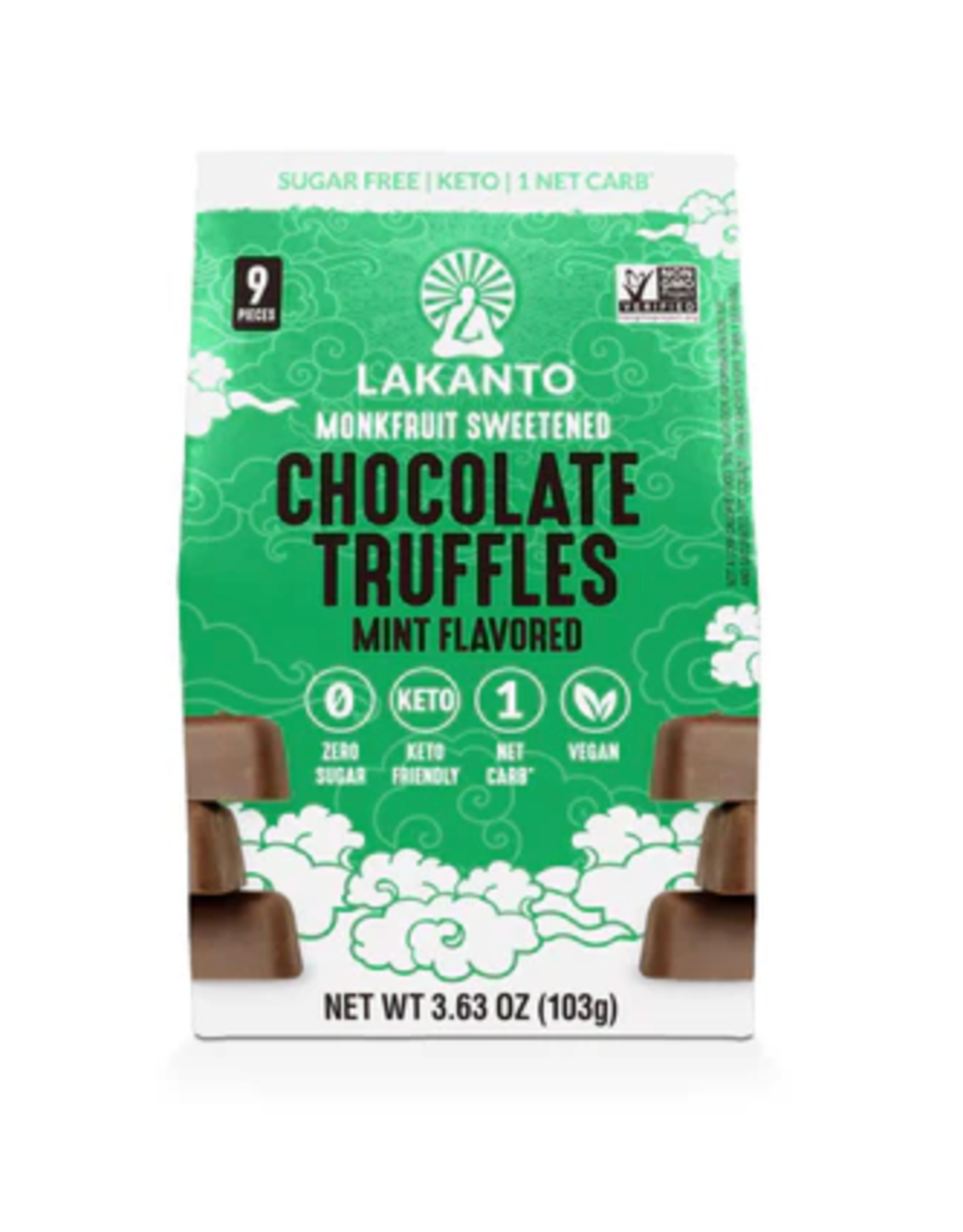 Lakanto Chocolate Truffles Mint