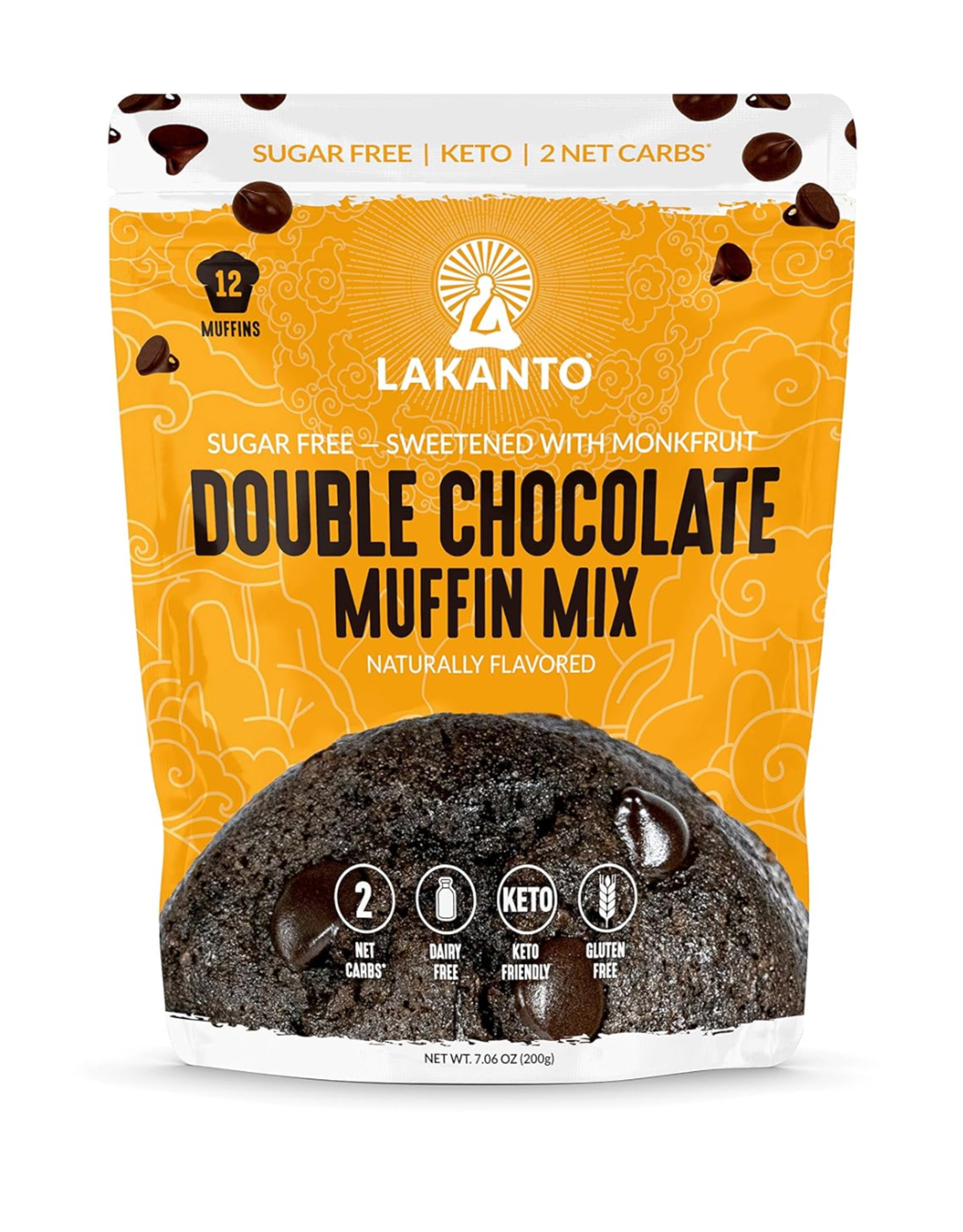 Lakanto Muffin Mix - Double Chocolate