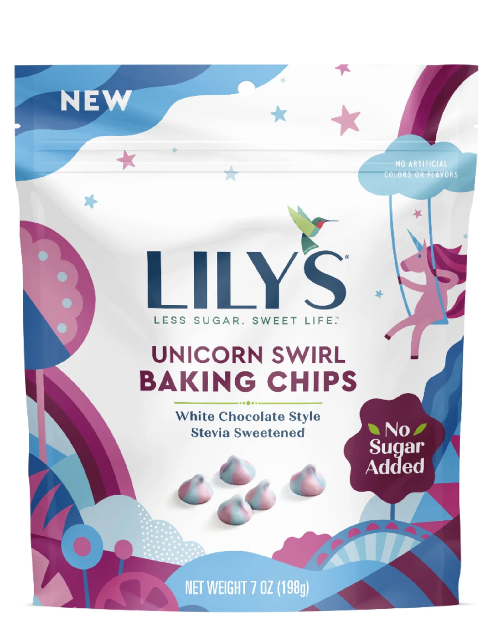 Lily's Sweets Lily's Chips Unicorn 198g
