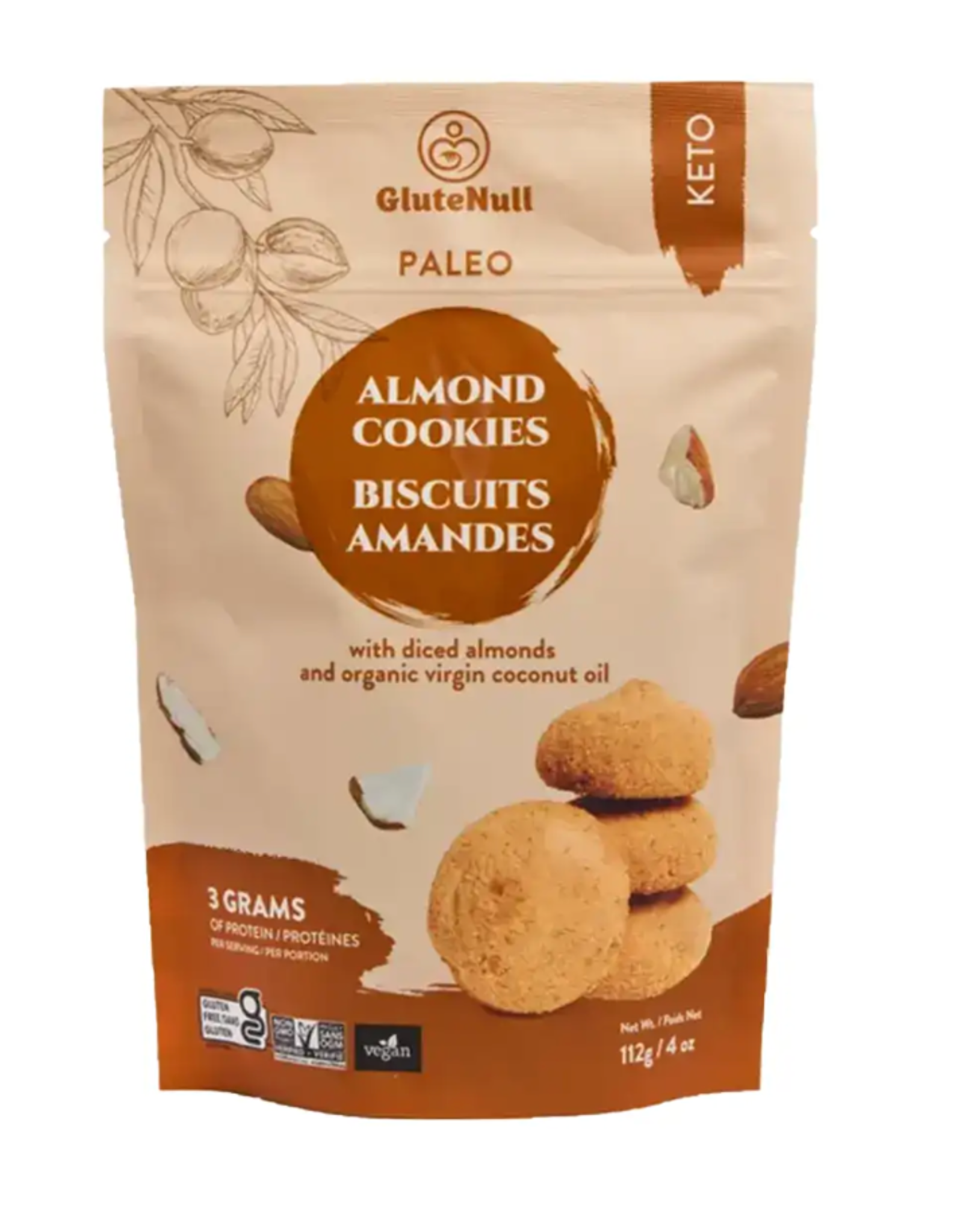 Glutenull Almond Cookies 112g