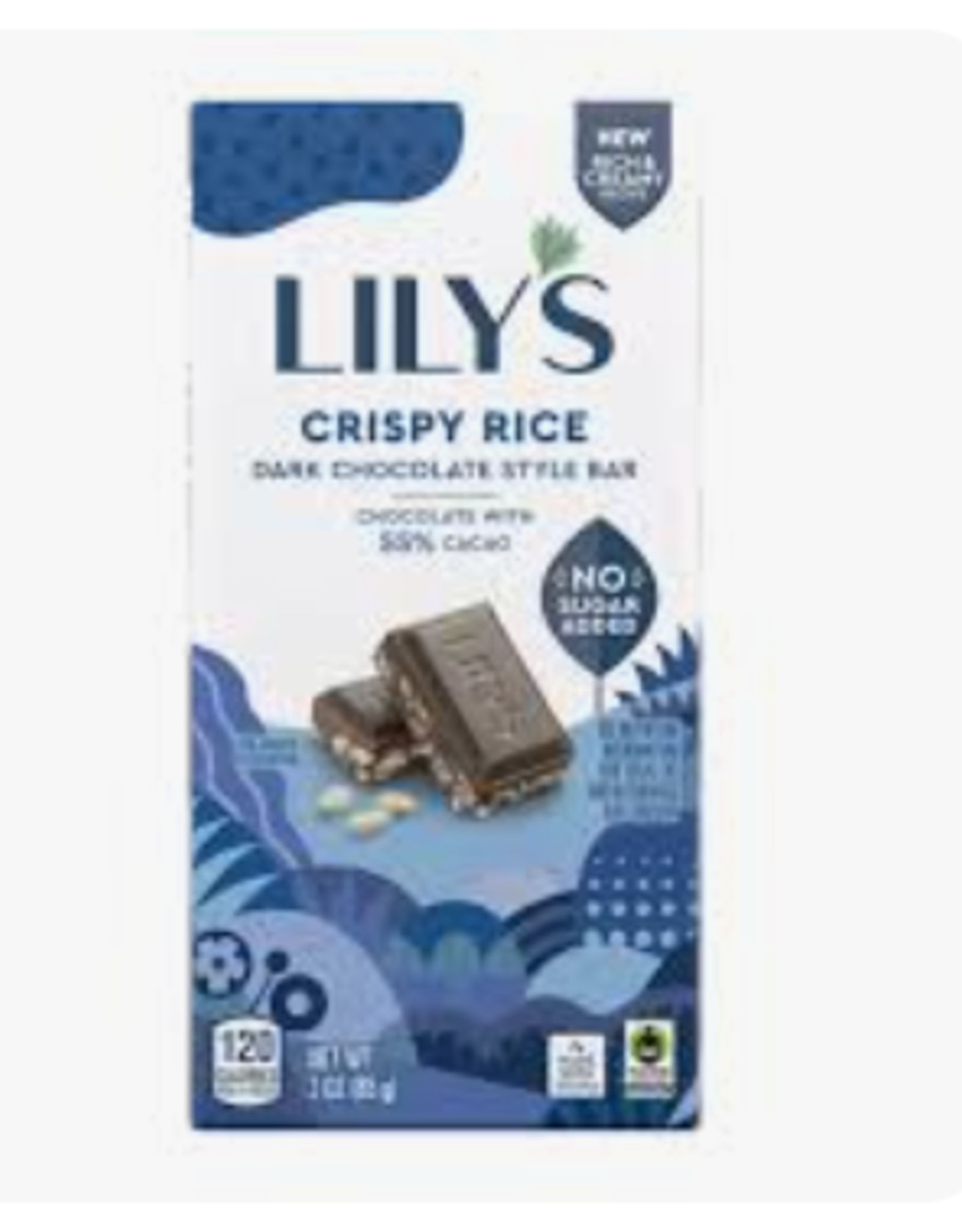 Lily's Sweets Lily's Bar Dark Choc Crispy
