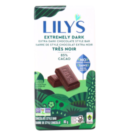 Lily's Sweets Lily's Bar Dark Choc Extreme 85%
