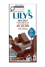 Lily's Sweets Lily's Bar Extra Dark Choc Sea Salt
