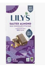 Lily's Sweets Lily's Bar Milk Choc Salted Almond